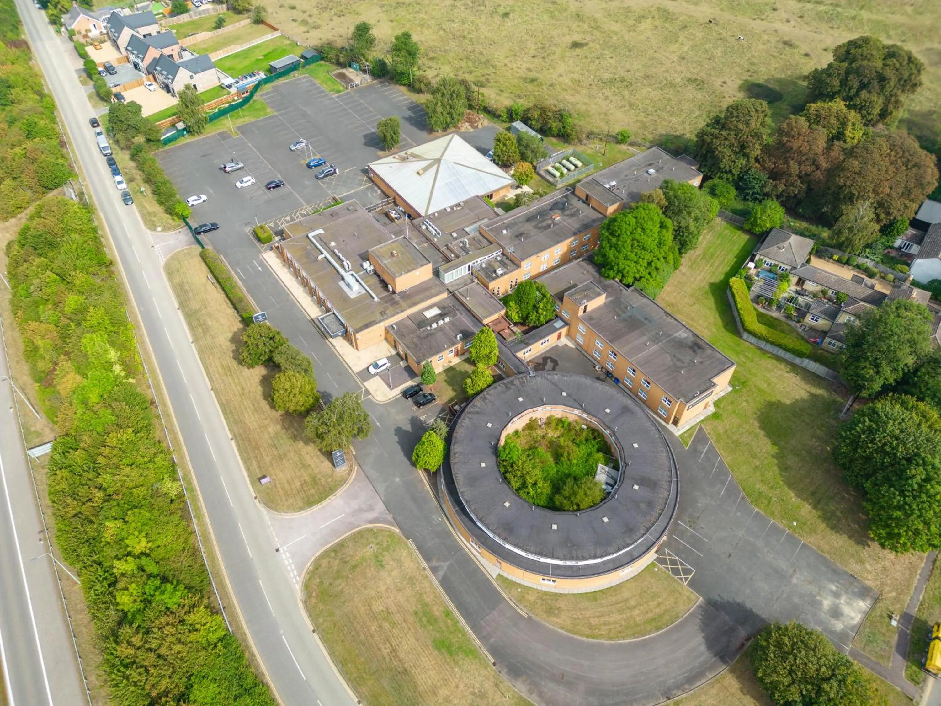 Garden view in Milestone Peterborough Hotel A1M, Sure Hotel Collection by Best Western