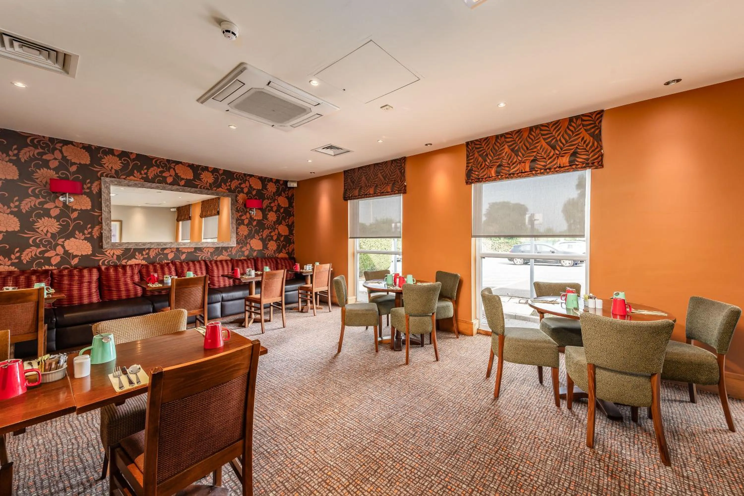 Dining area in Milestone Peterborough Hotel A1M, Sure Hotel Collection by Best Western