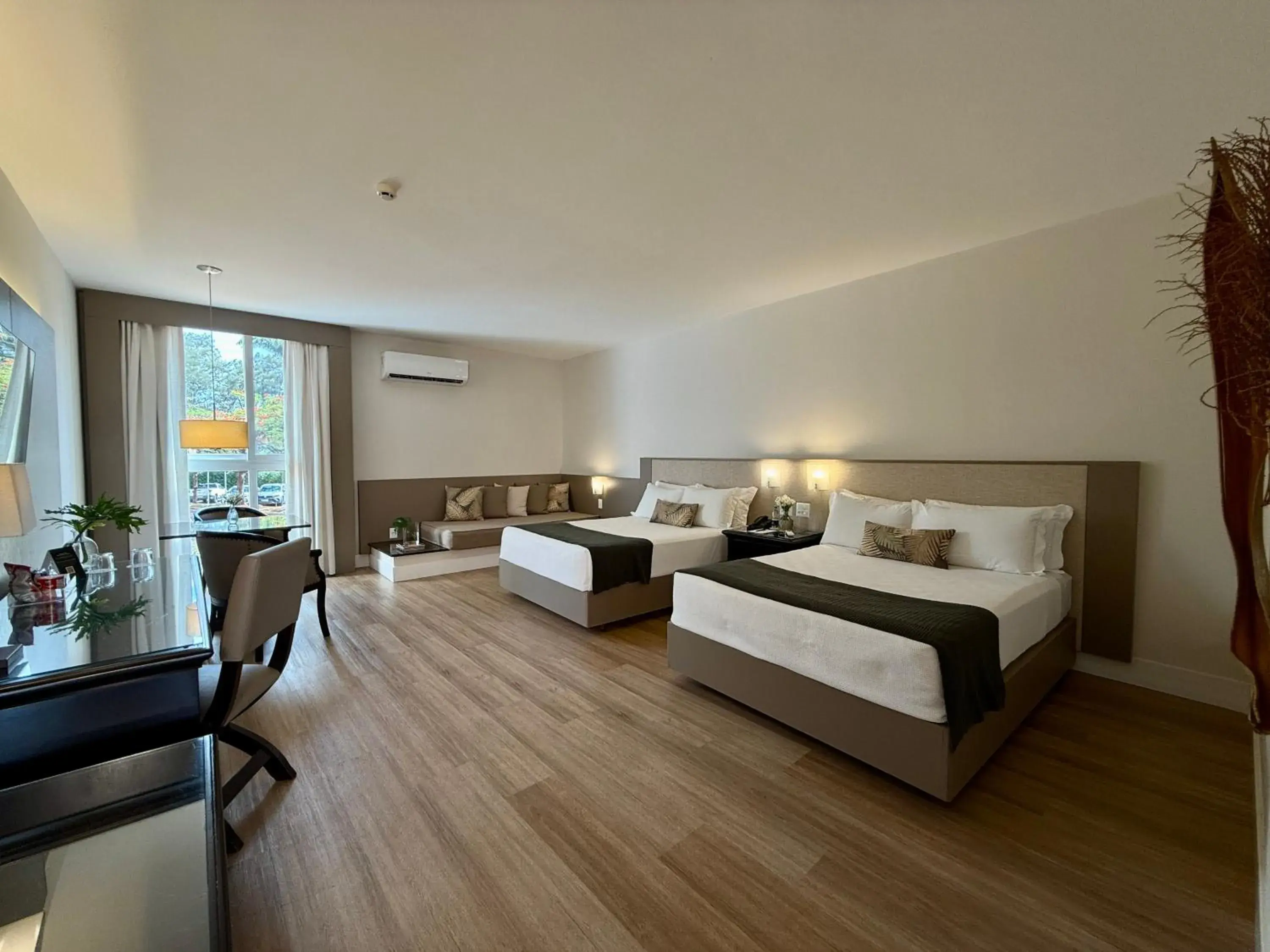 Deluxe Room with 2 Double Beds in Hotel JP Ribeirão Preto Resort & Convenções by Nacional Inn Deluxe Room with 2 Double Beds in Hotel JP Ribeirão Preto Resort & Convenções by Nacional Inn