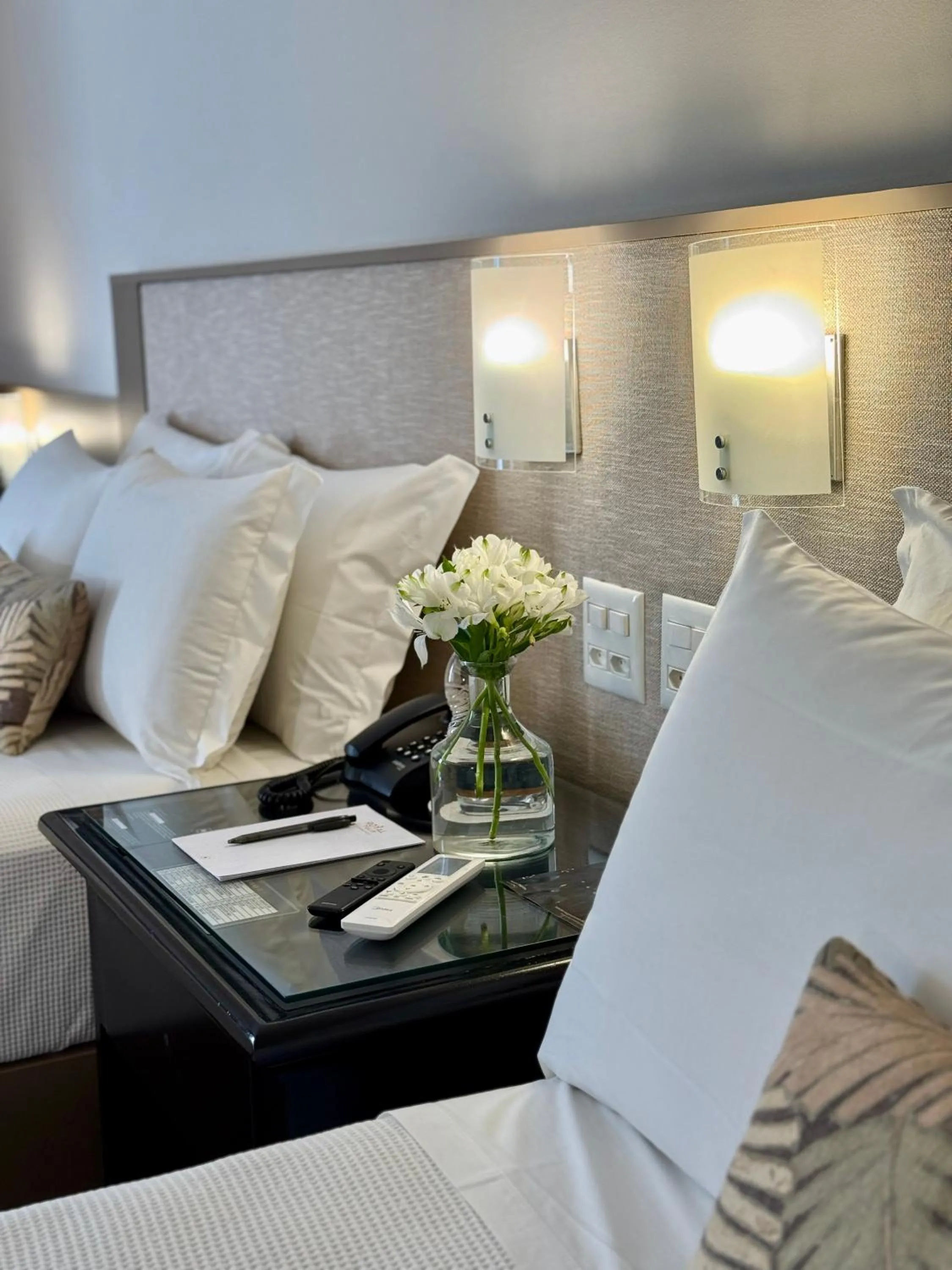 Bed in Hotel JP Ribeirão Preto Resort & Convenções by Nacional Inn