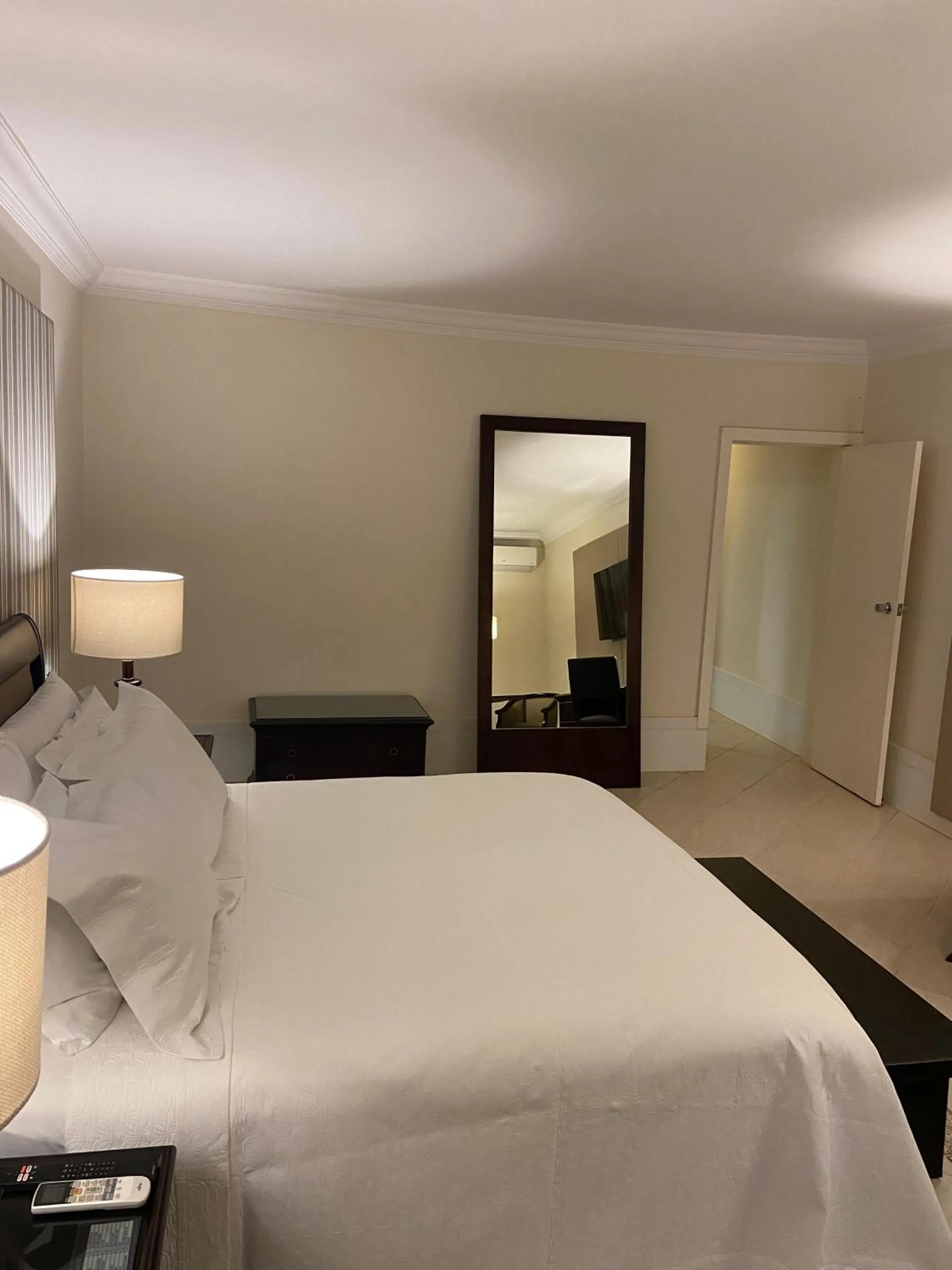 Bed in Hotel JP Ribeirão Preto Resort & Convenções by Nacional Inn