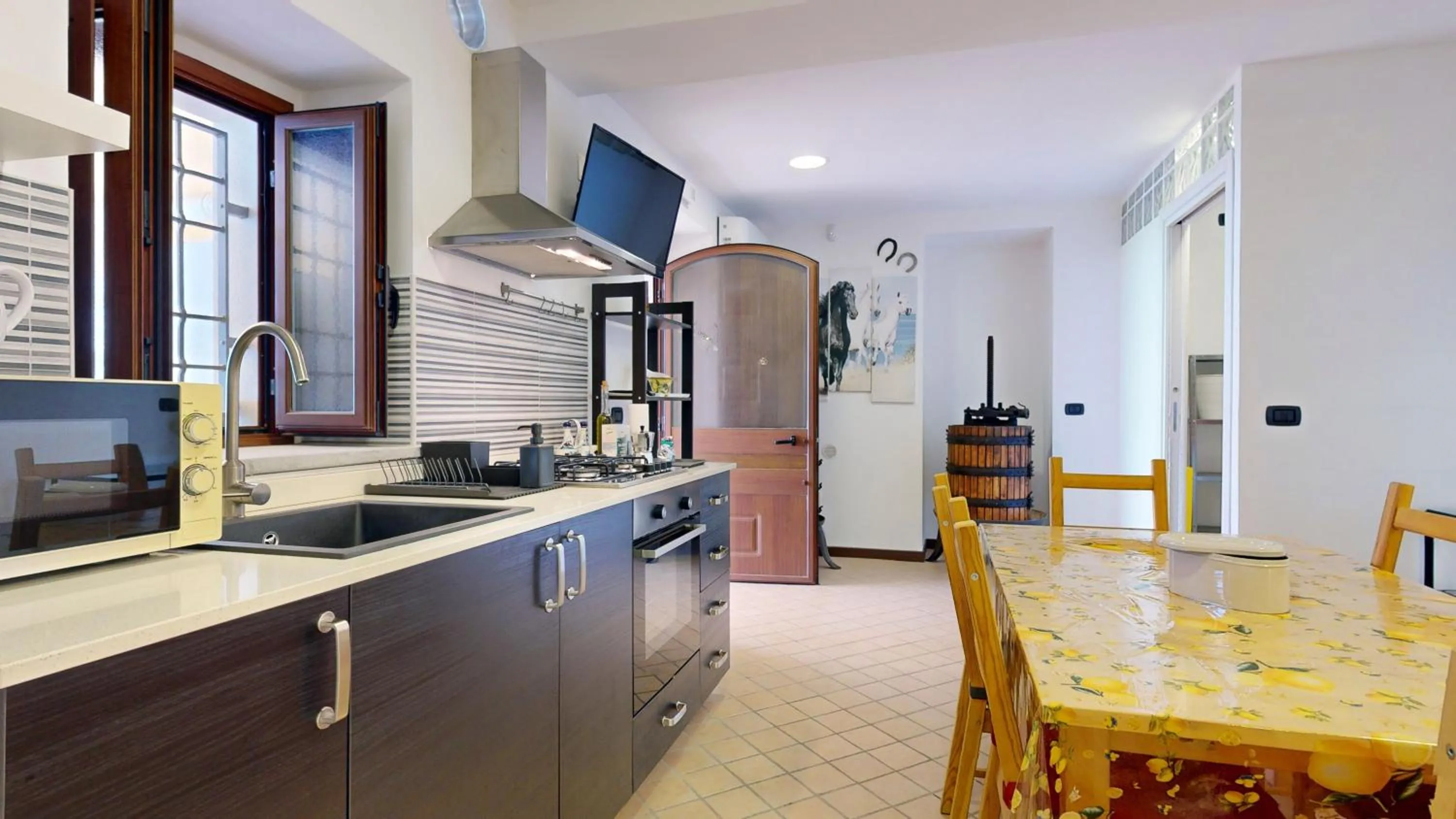kitchen in Casal Trinacria