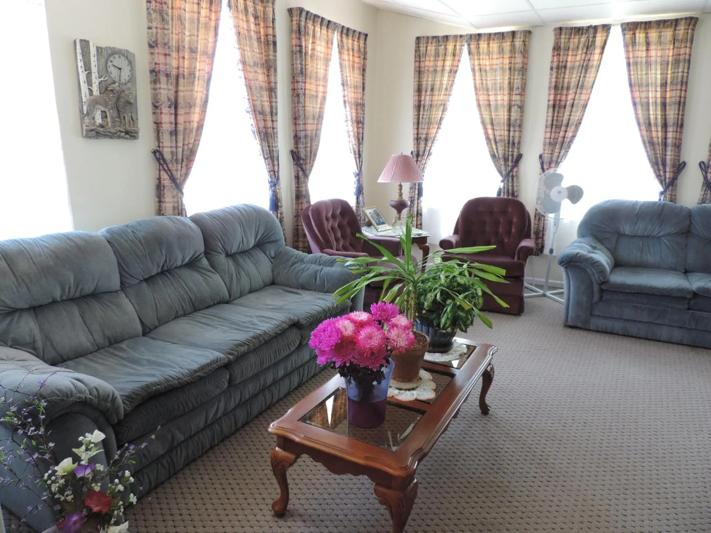 Lobby or reception in Hunters Lodge Motel