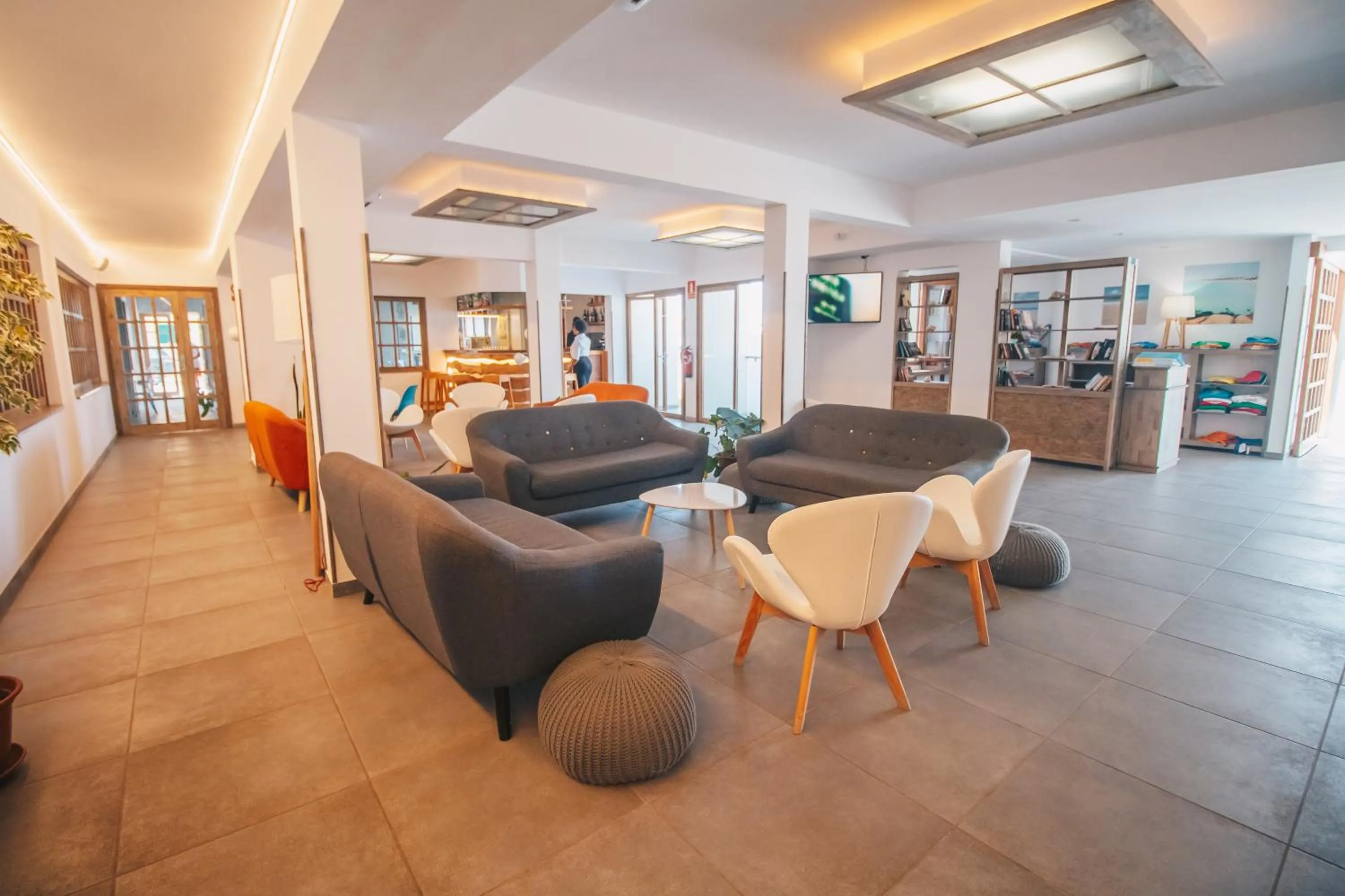 Living room in Sobrado Boutique Hotel