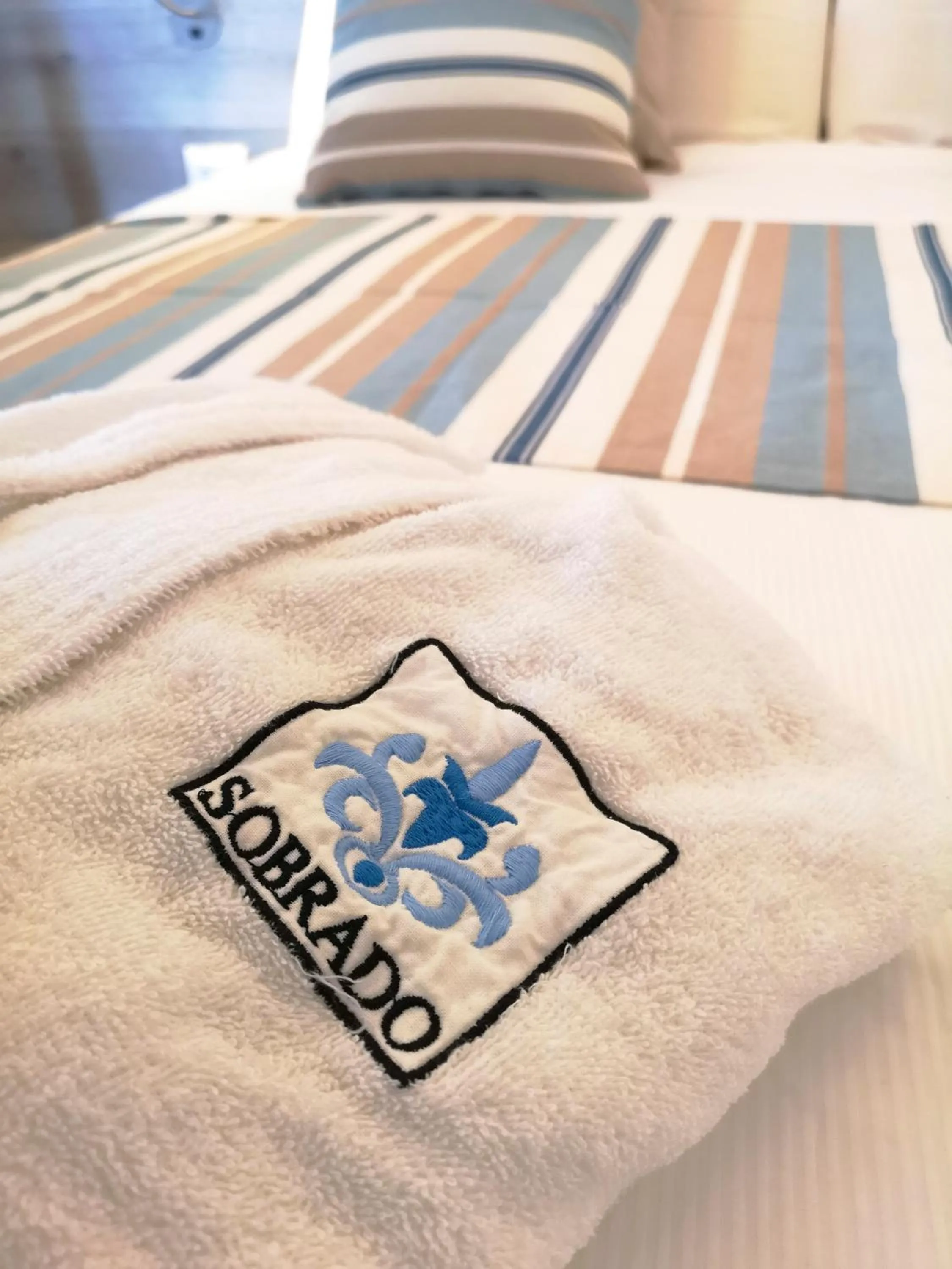 Bed in Sobrado Boutique Hotel