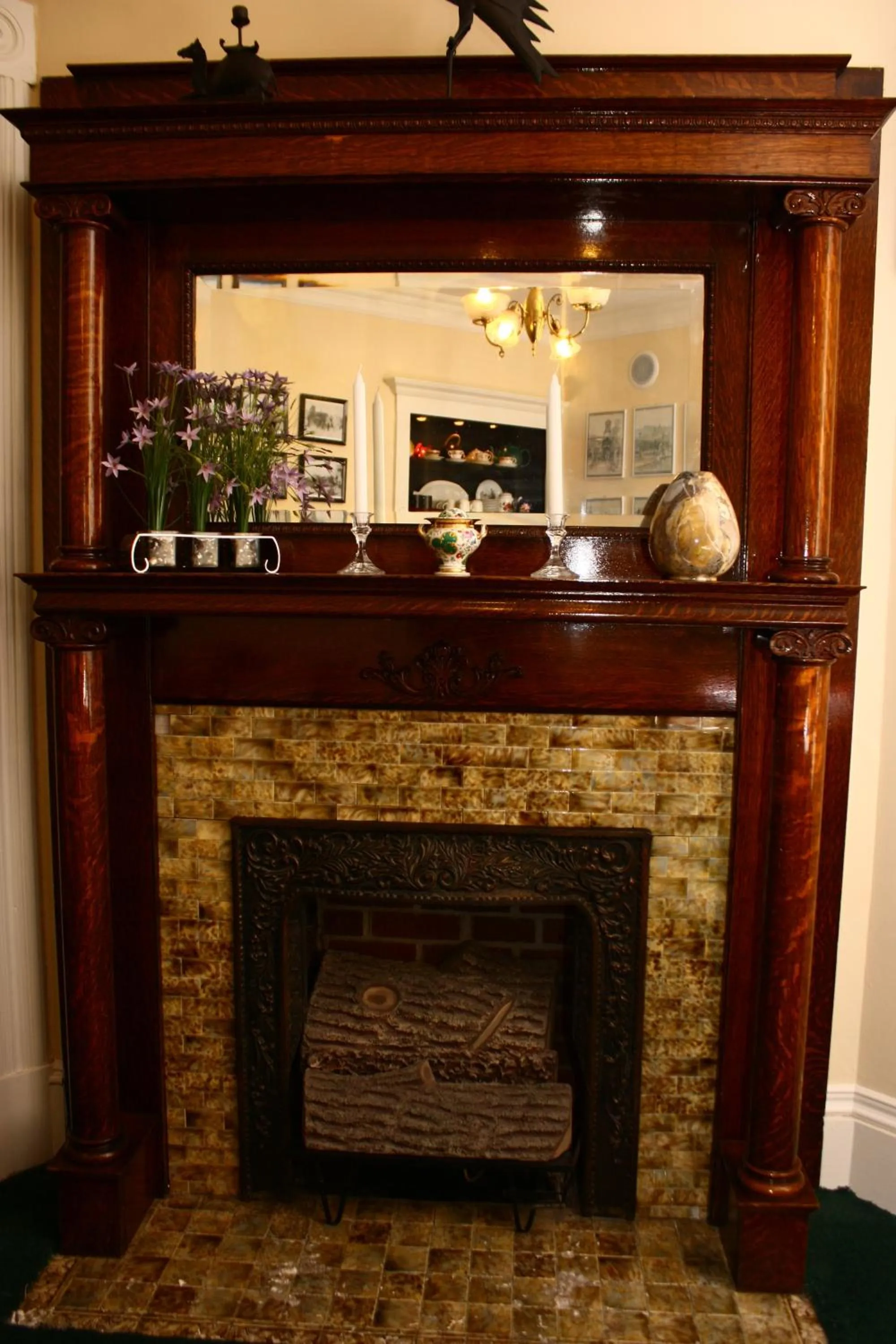 Decorative detail in Come from Away B&B