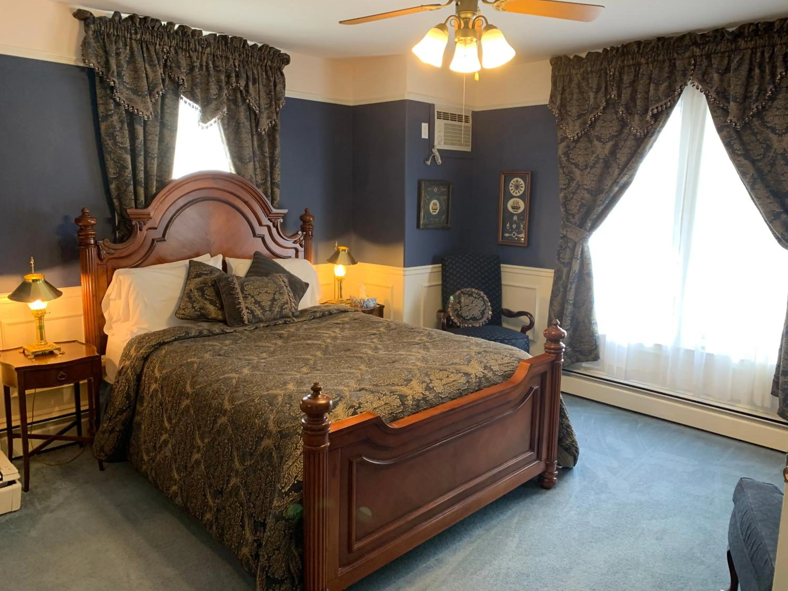 Bed in Come from Away B&B