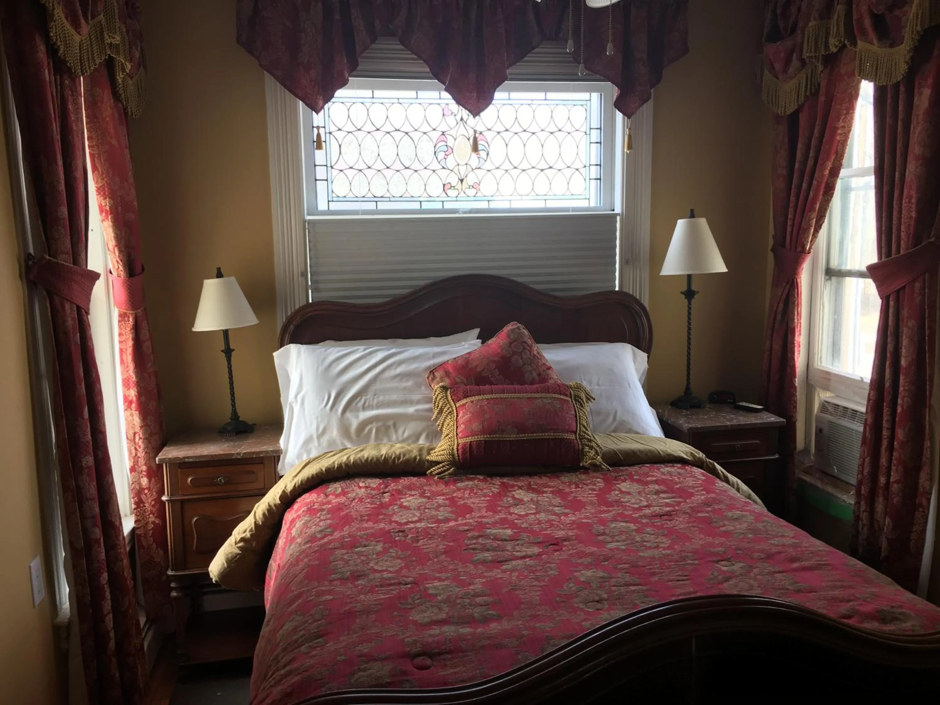 Bed in Come from Away B&B