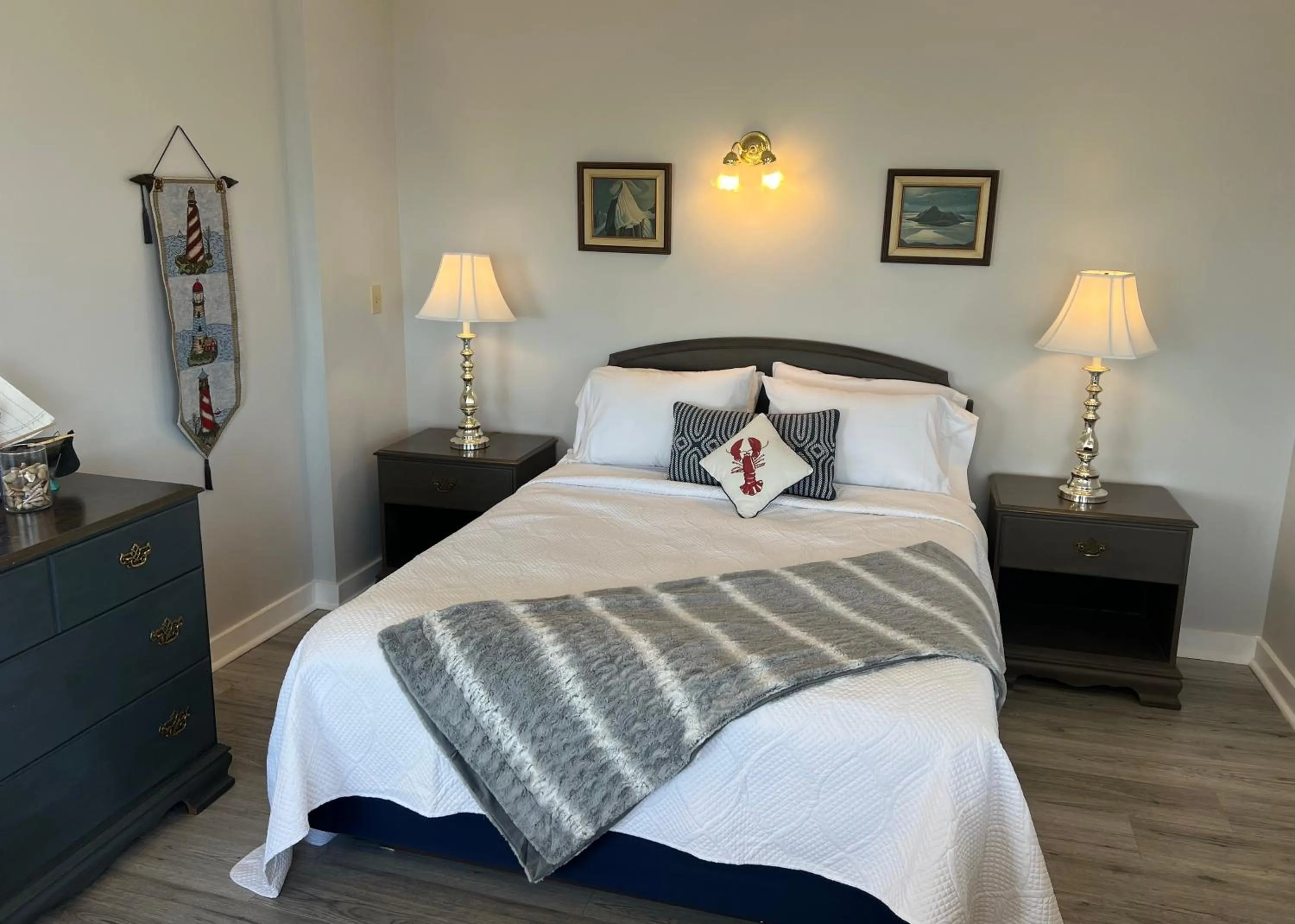 Bed in Come from Away B&B