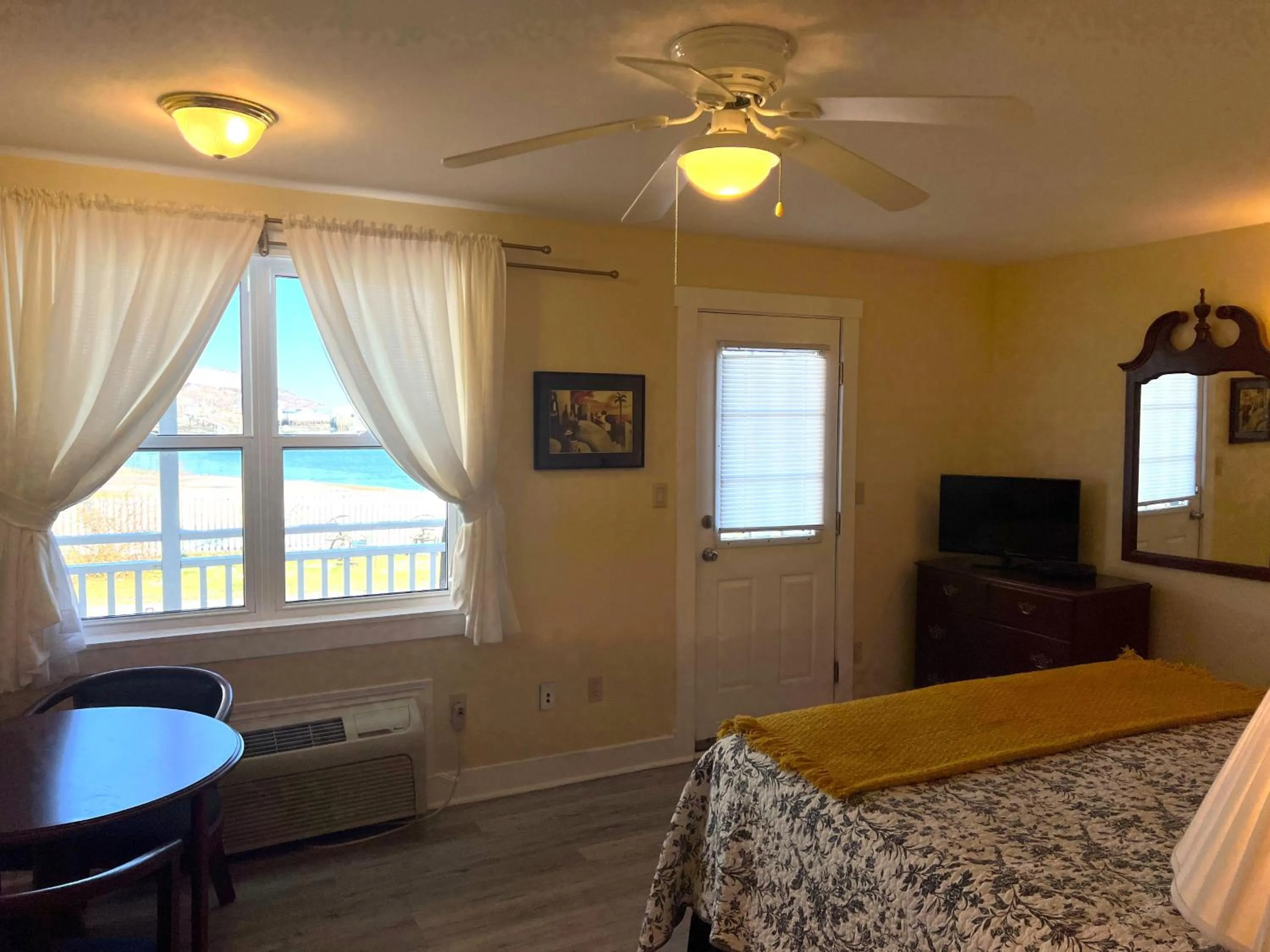 Bed in Come from Away B&B