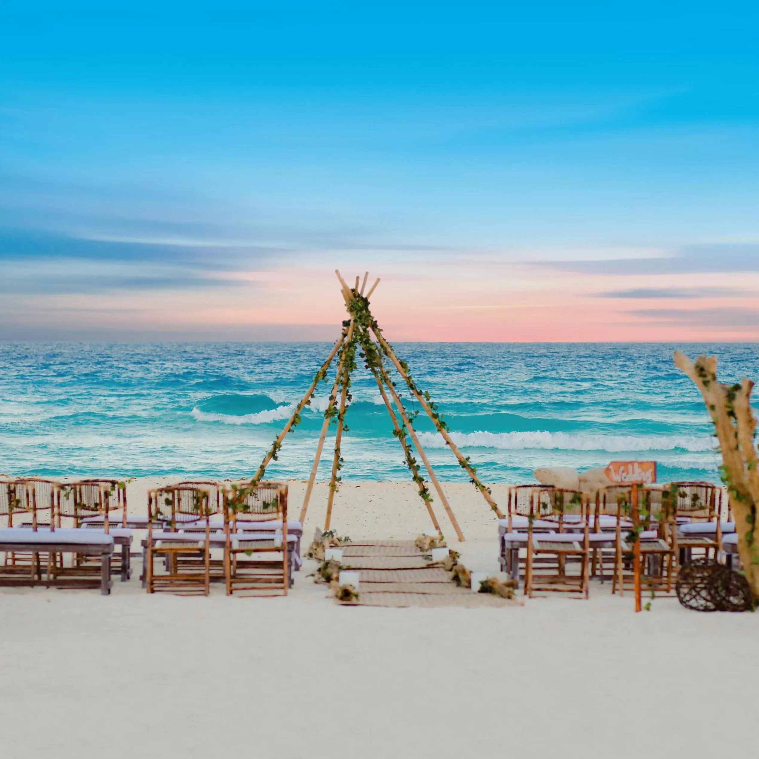 wedding in The Grand Oasis Cancun - All Inclusive