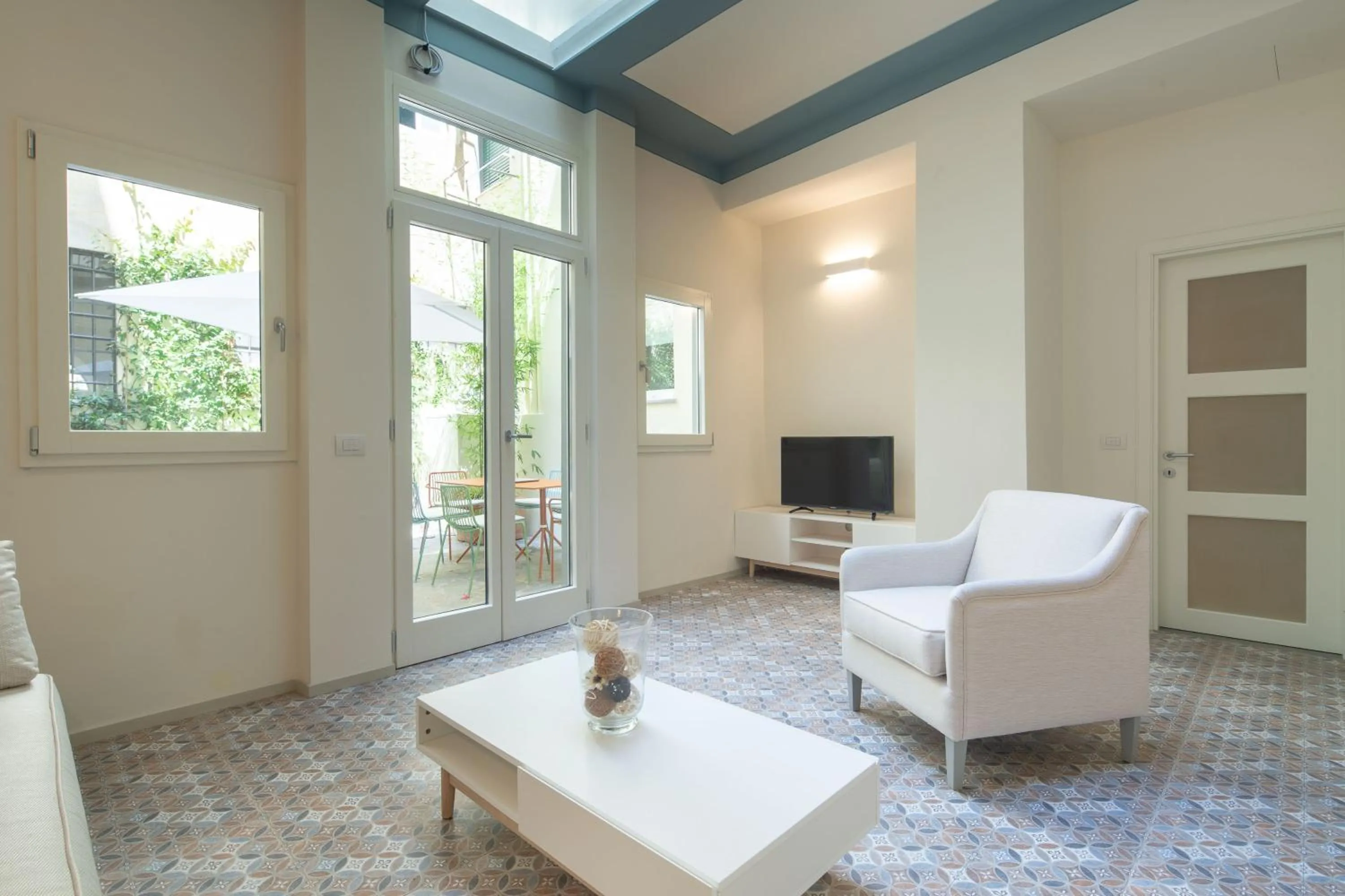 Living room in Carapelli Apartments