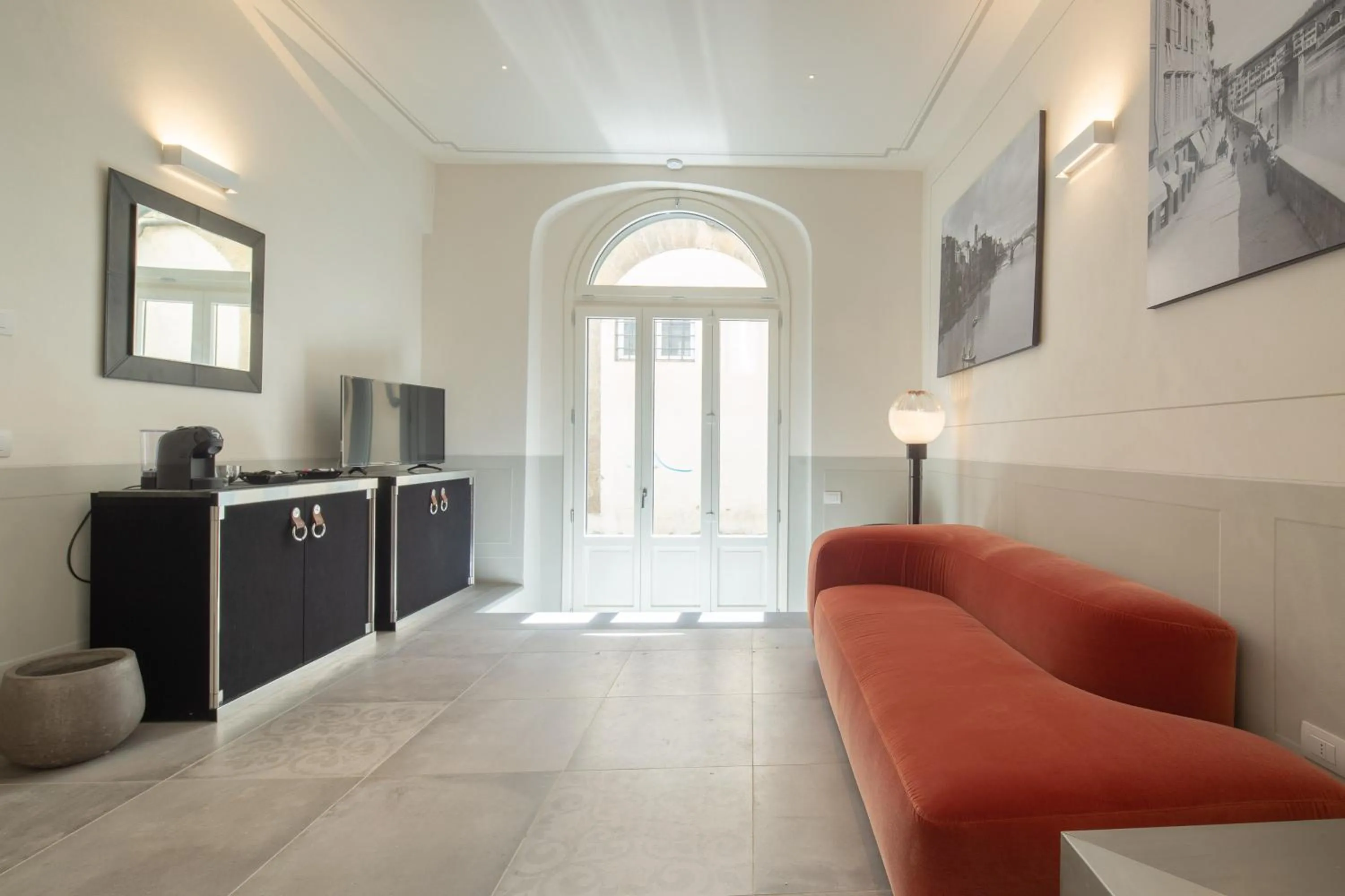 Lobby or reception in Carapelli Apartments