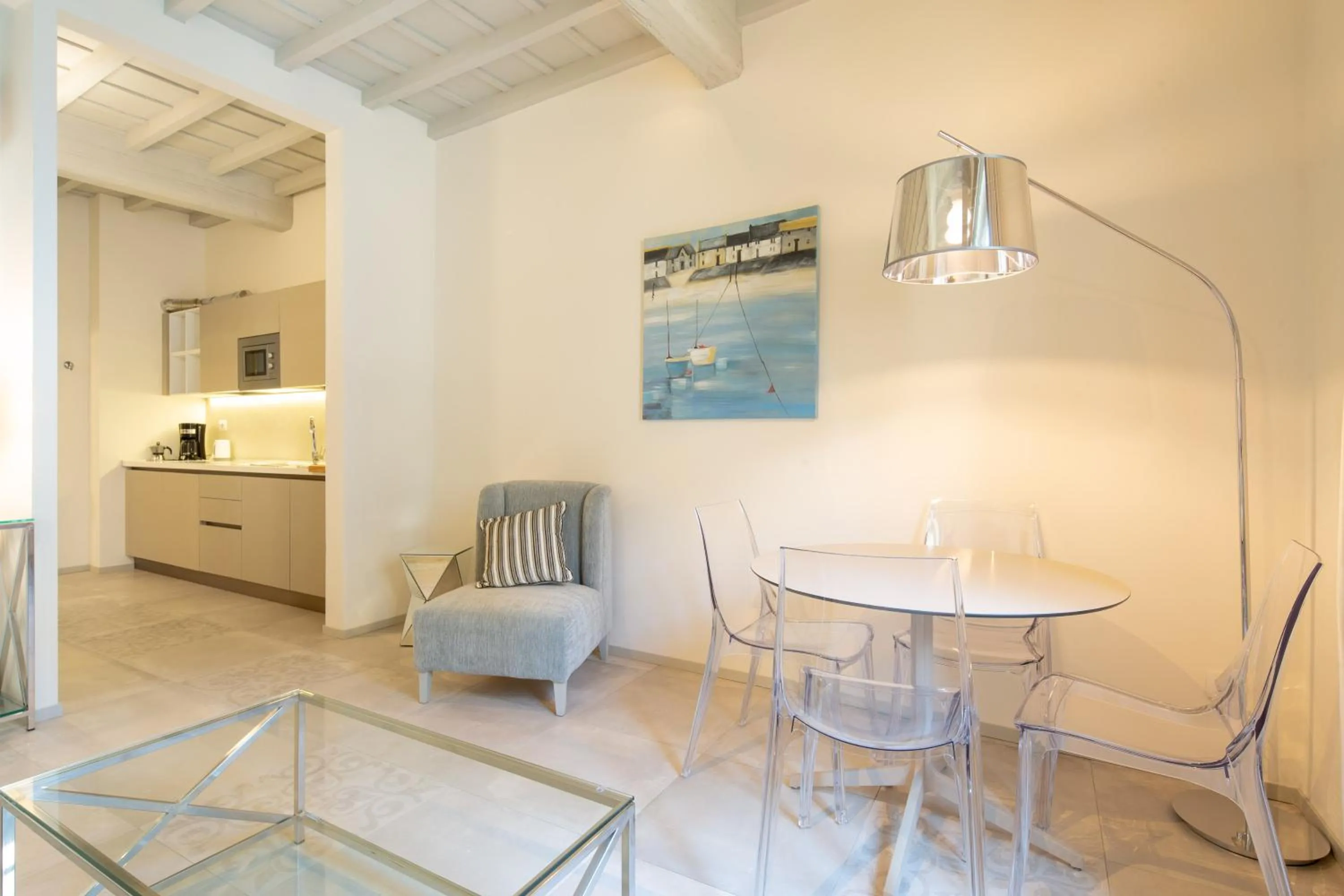Living room in Carapelli Apartments