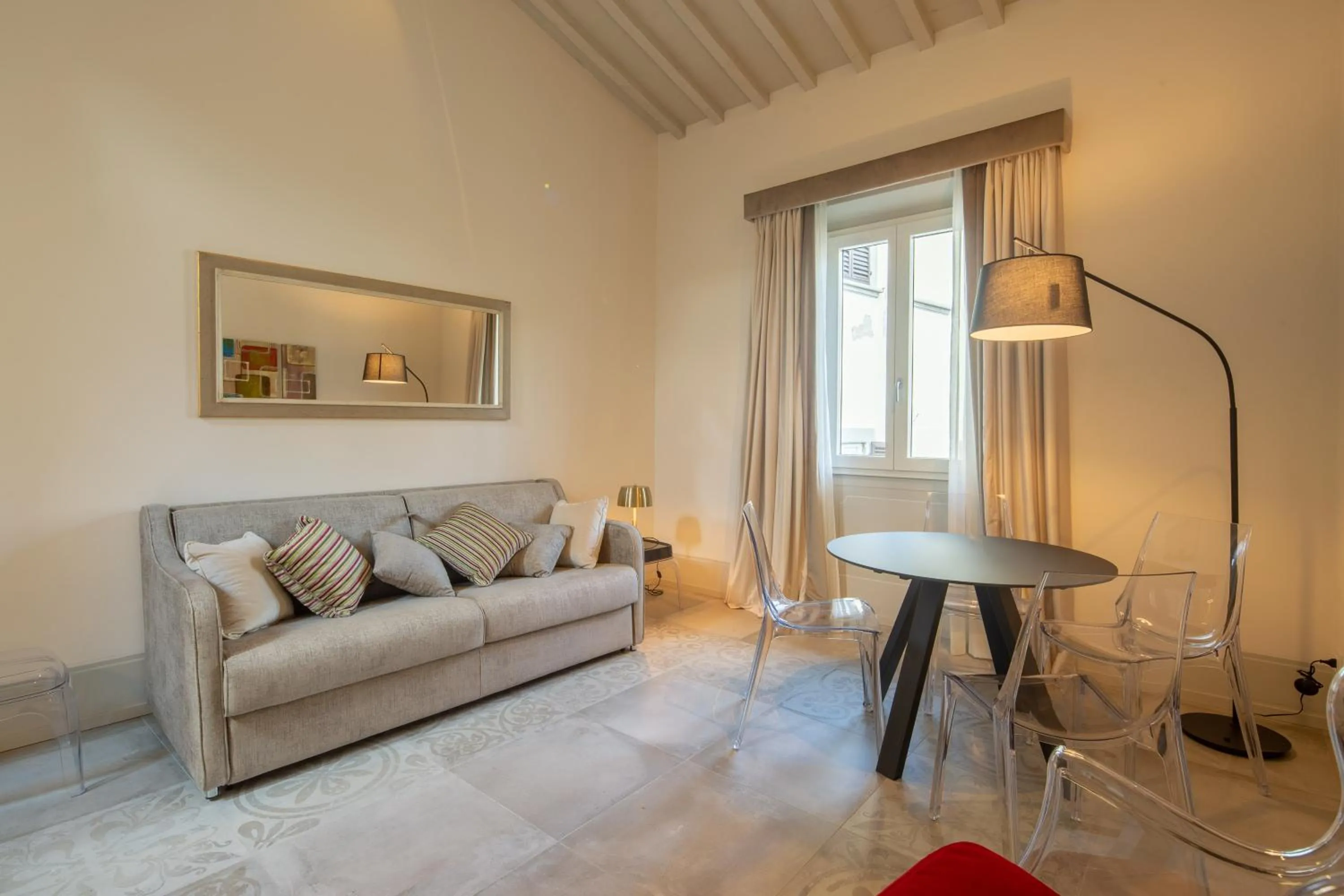 Living room in Carapelli Apartments