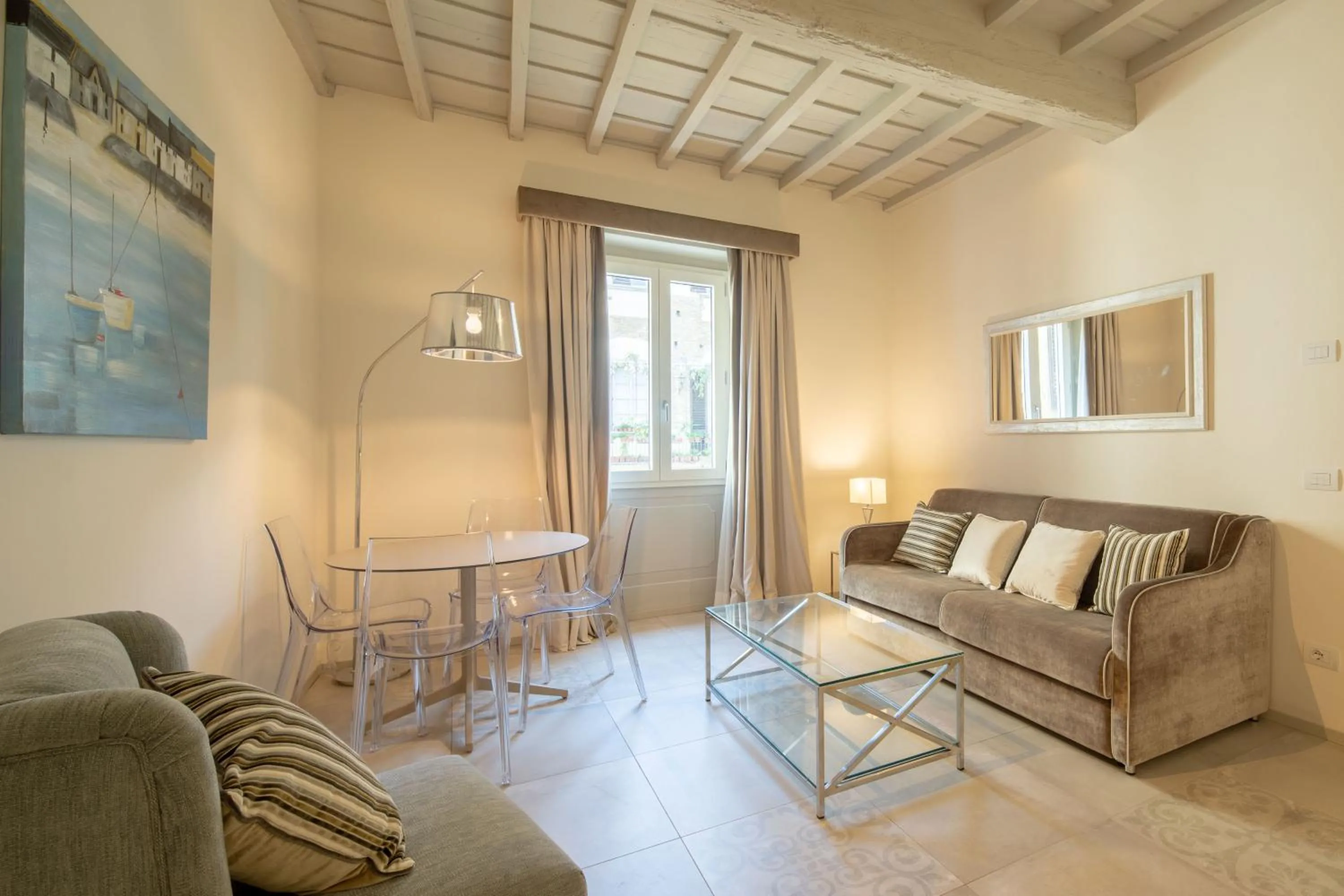 Living room in Carapelli Apartments