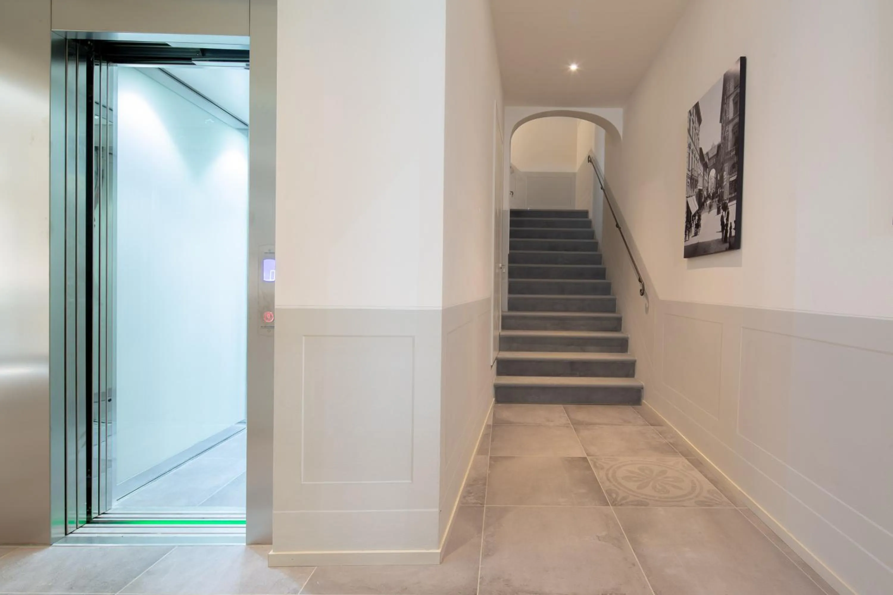 Lobby or reception in Carapelli Apartments