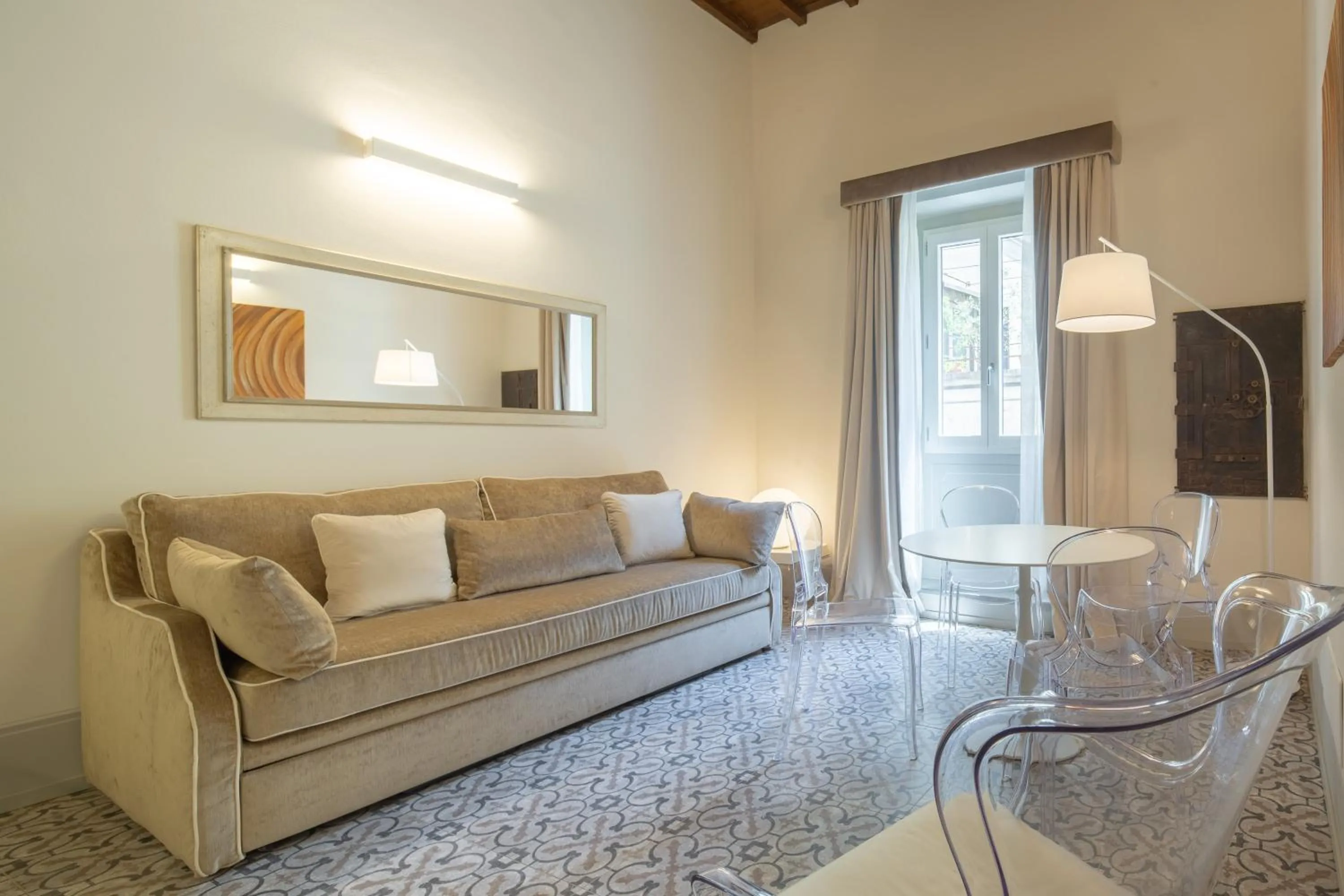 Living room in Carapelli Apartments
