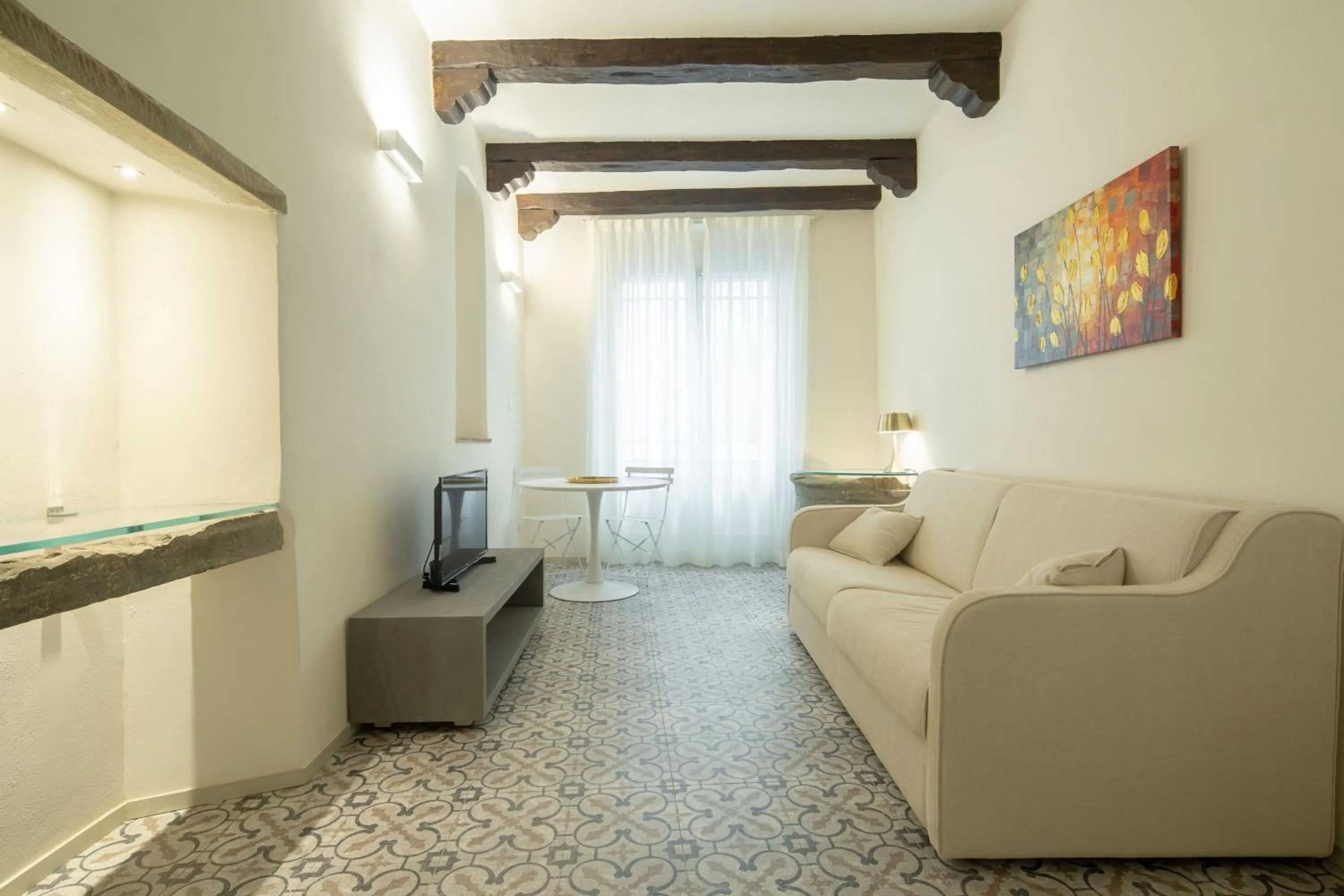 Bedroom in Carapelli Apartments