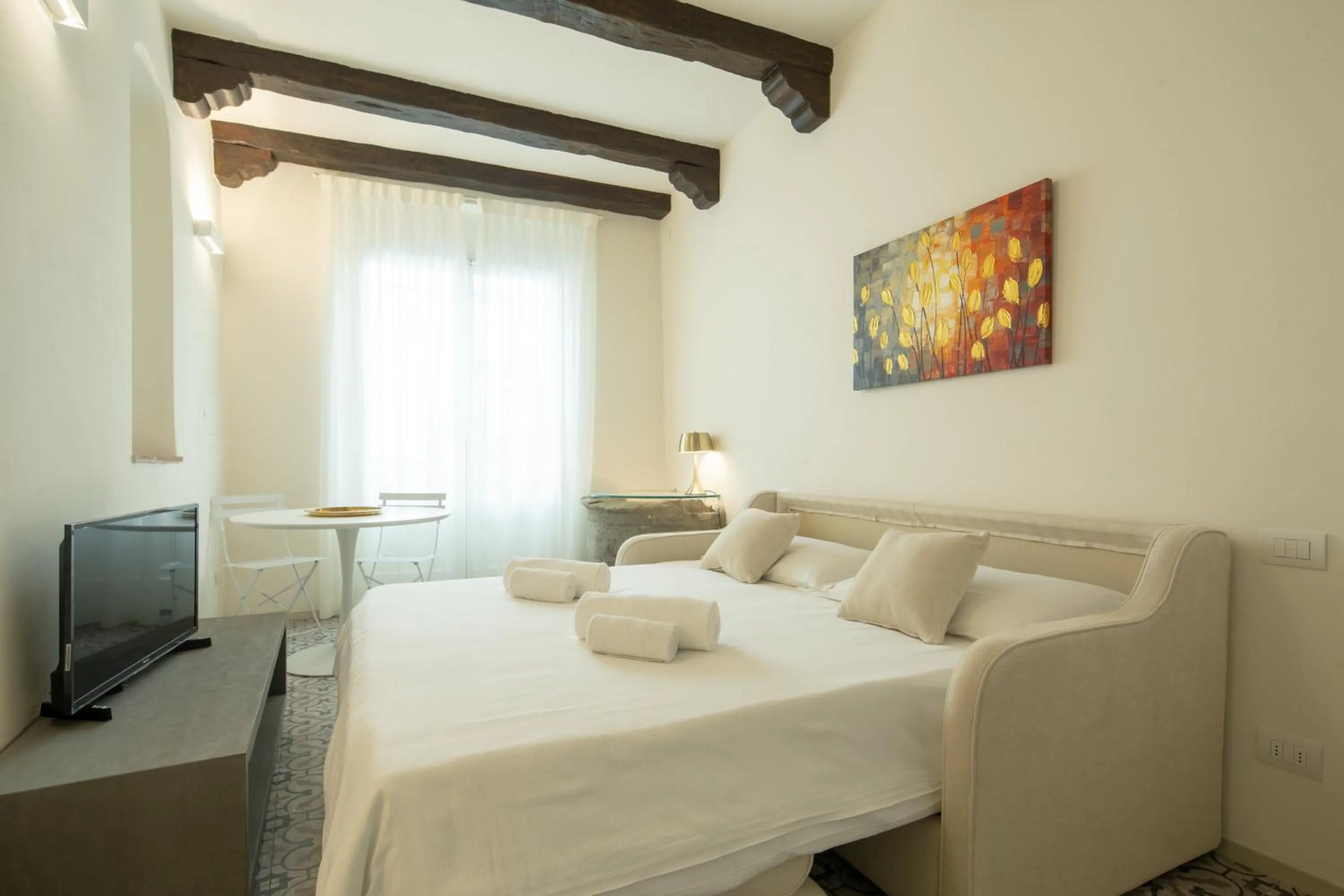 Bedroom, Bed in Carapelli Apartments