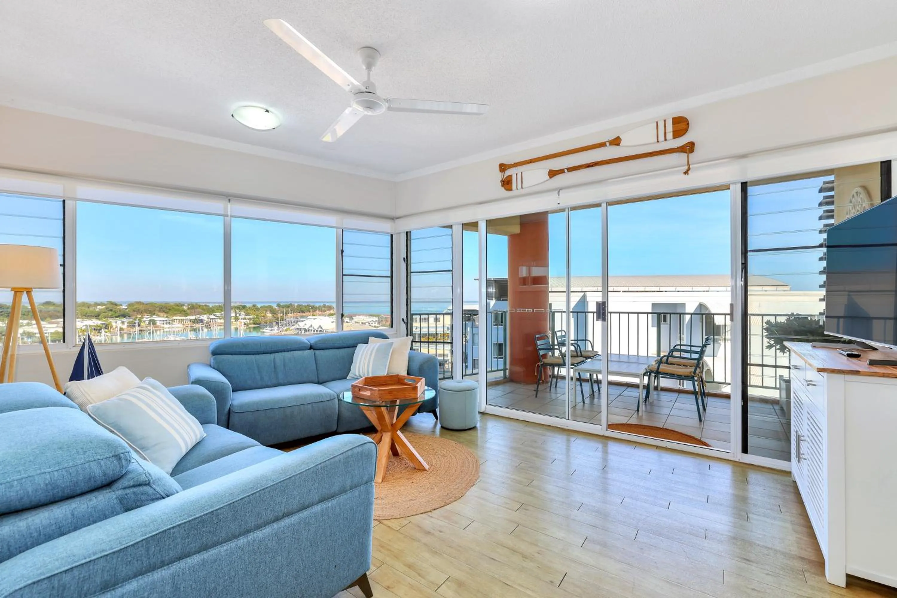 Seating area in Cullen Bay Resorts