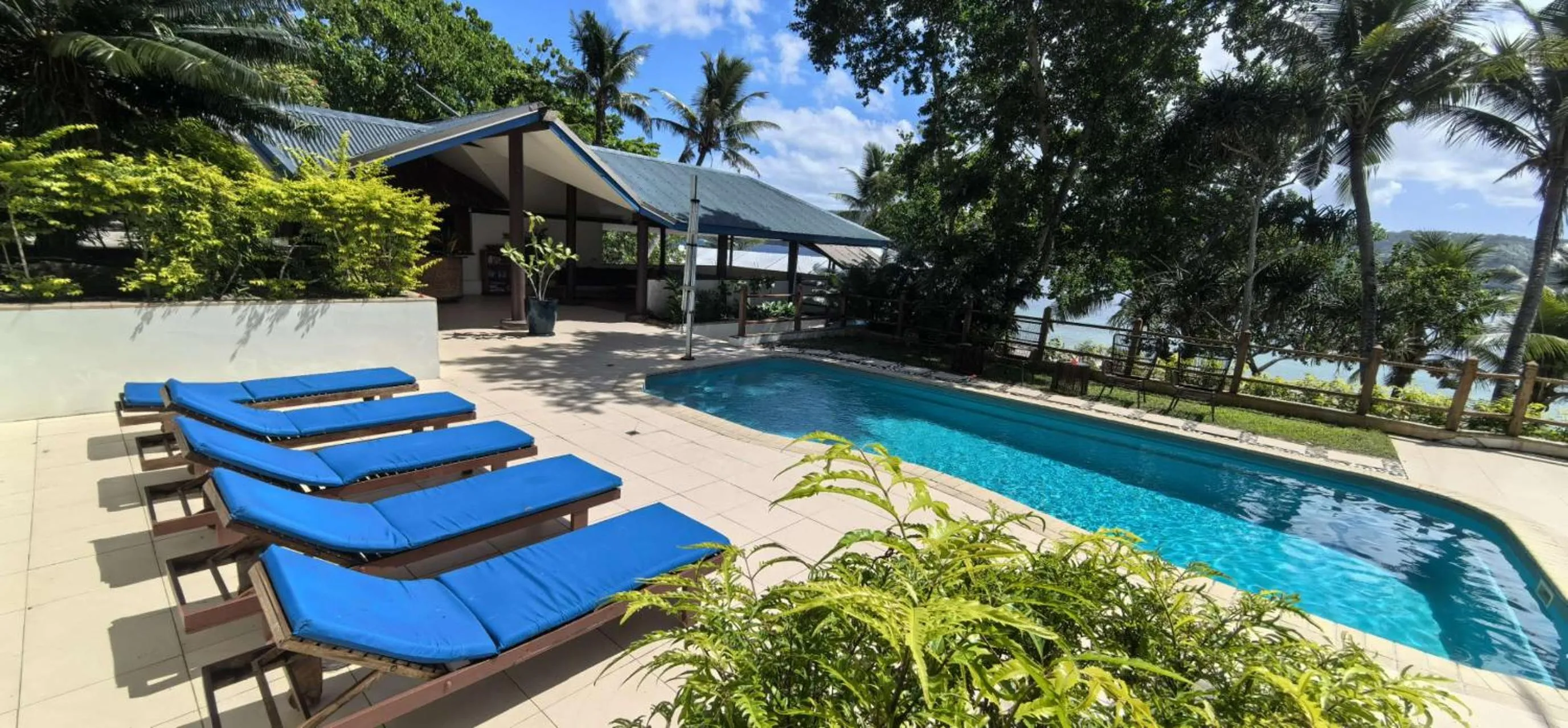Pool view in Hideaway Island Resort