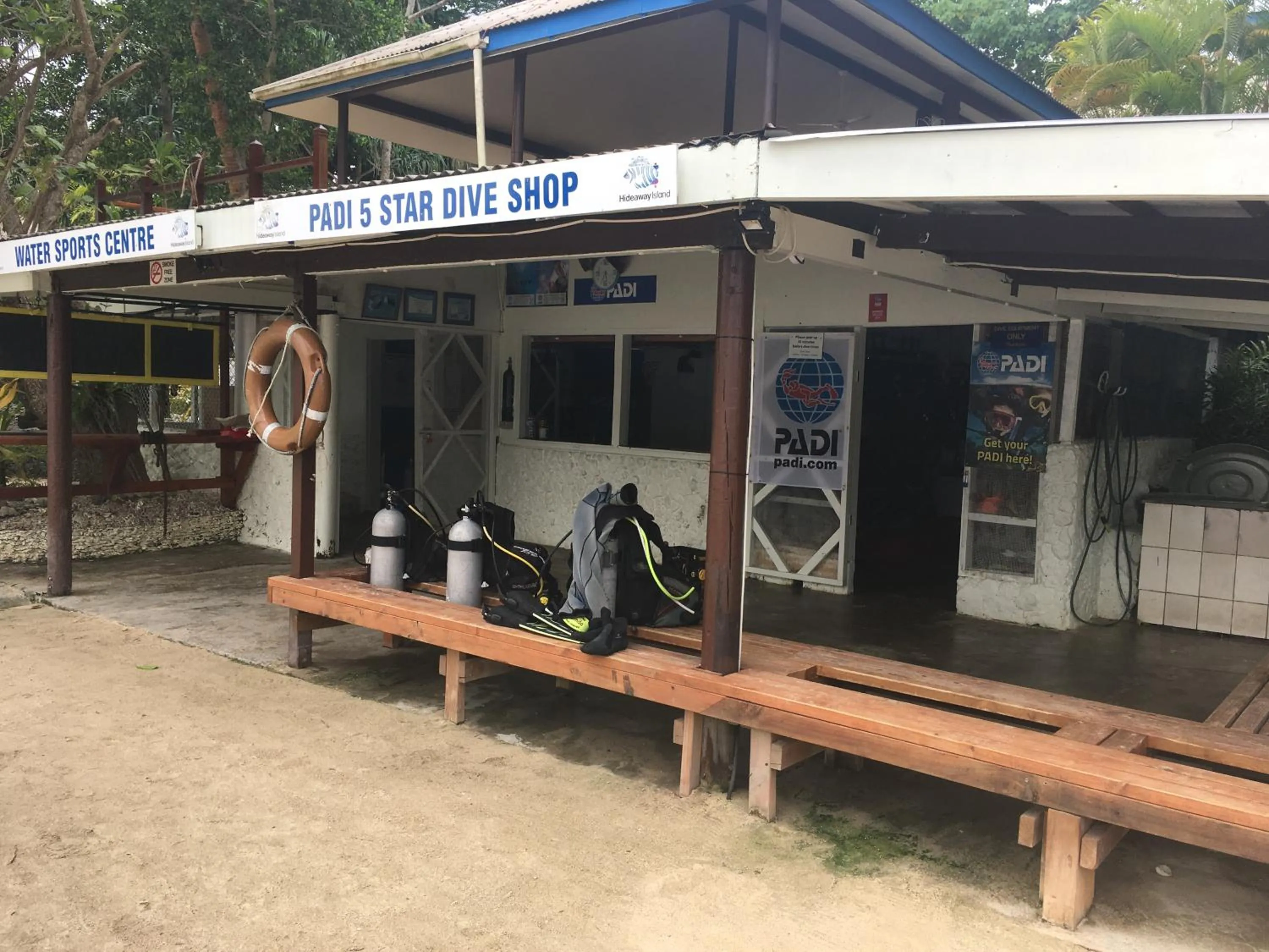 Day in Hideaway Island Resort