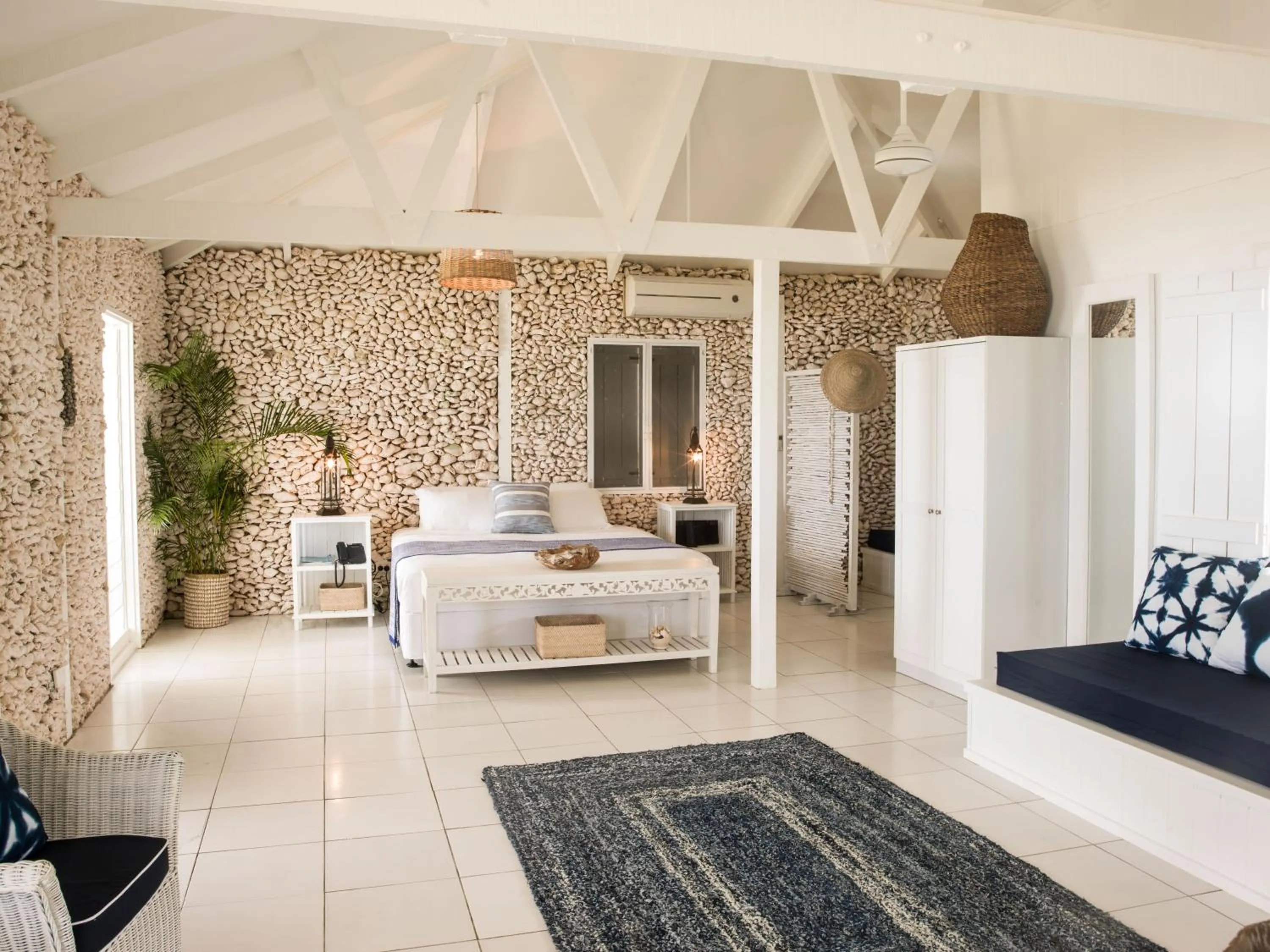 Living room in Tamanu on the Beach