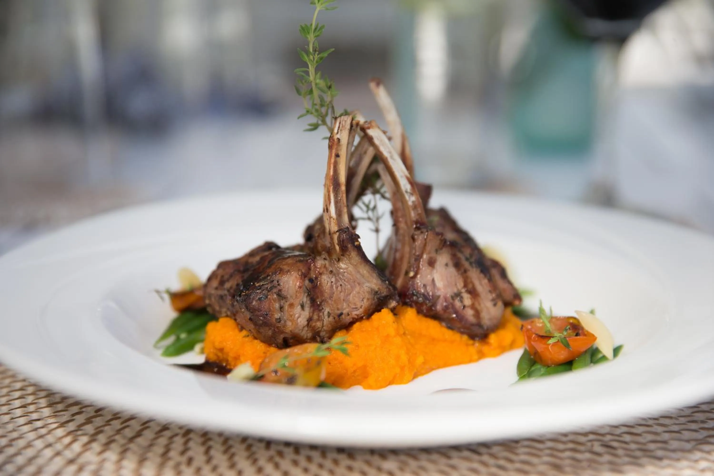 Food close-up in Tamanu on the Beach