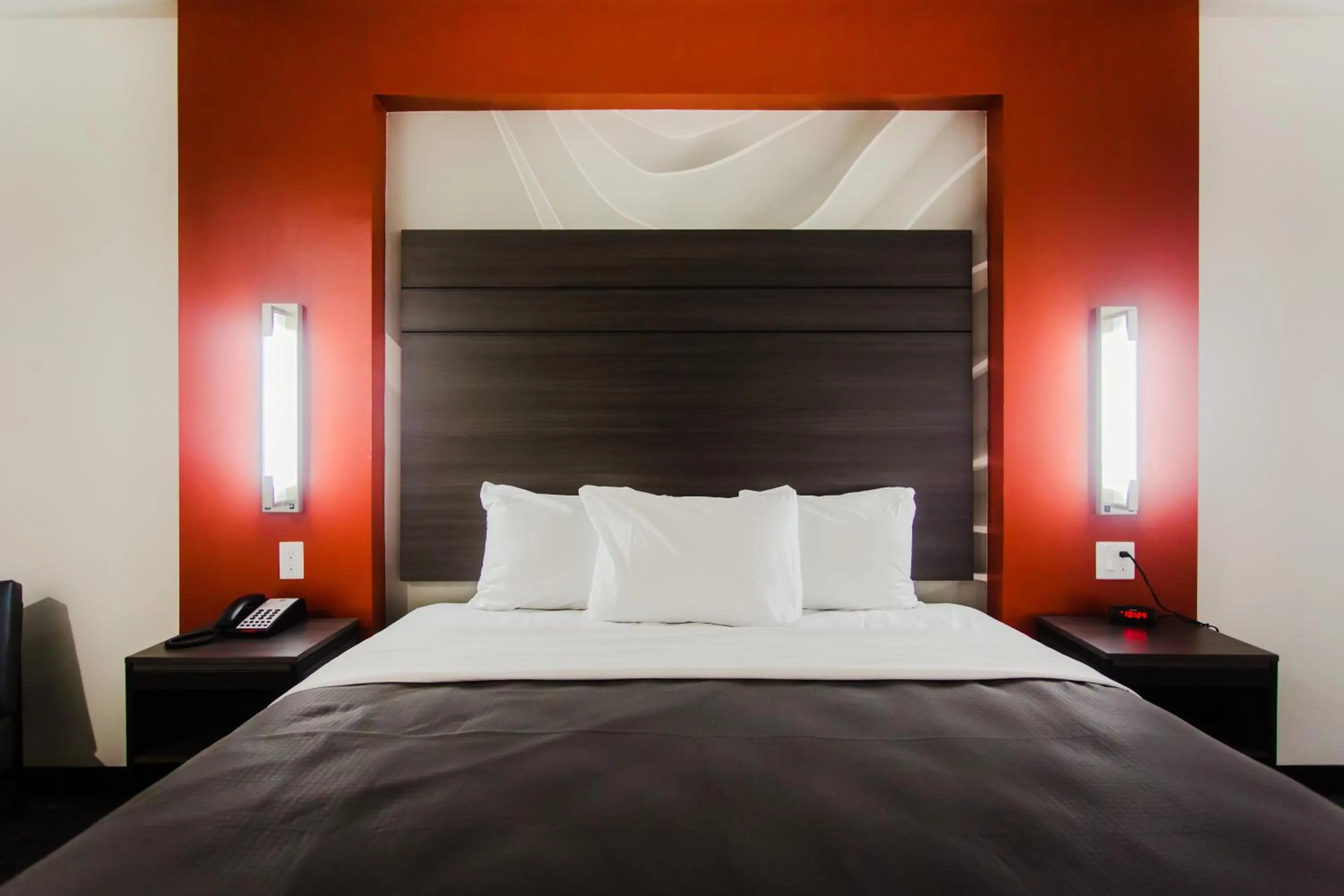 Bed in Palacio Royale Inn Boutique Katy