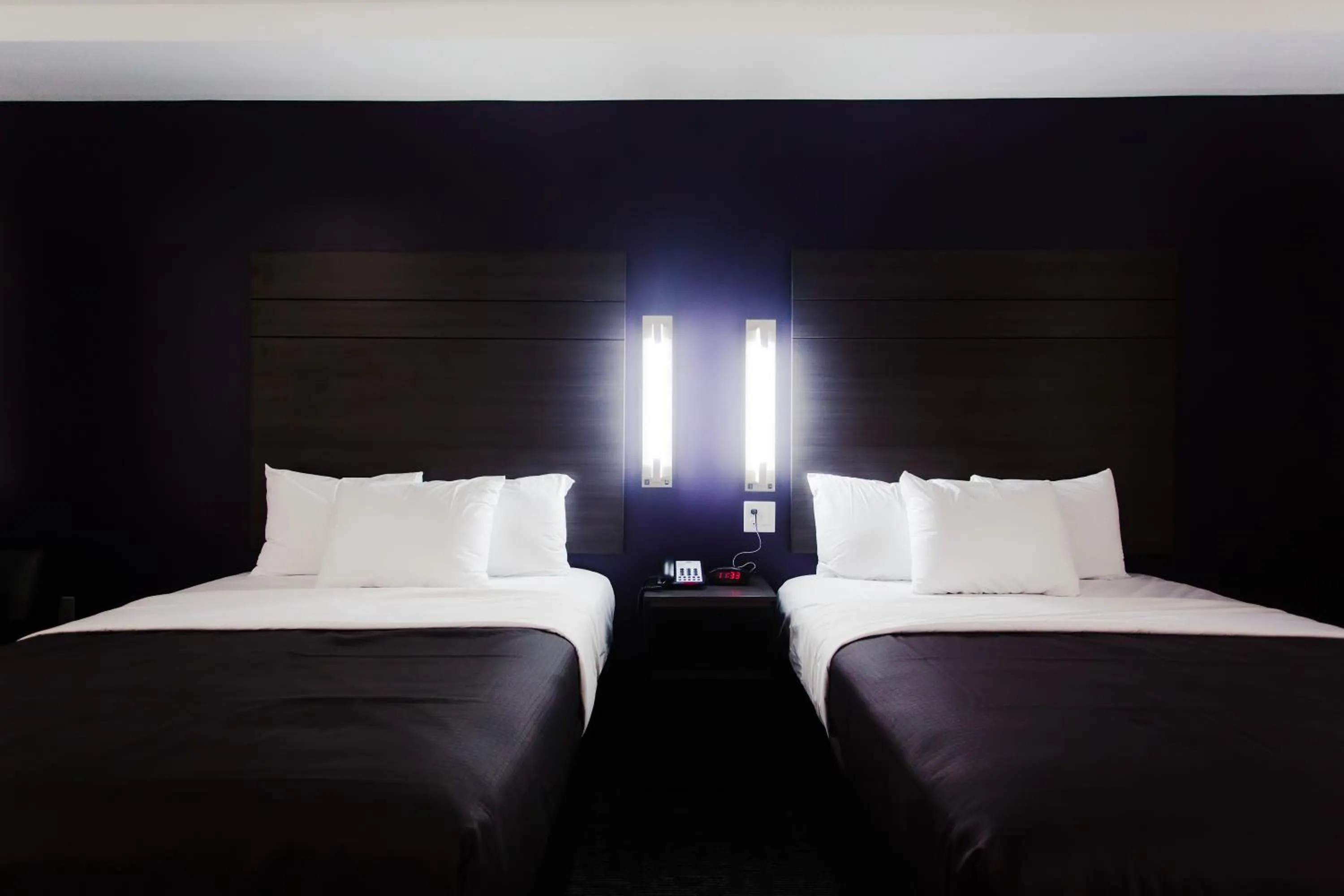 Bedroom, Bed in Palacio Royale Inn Boutique Katy