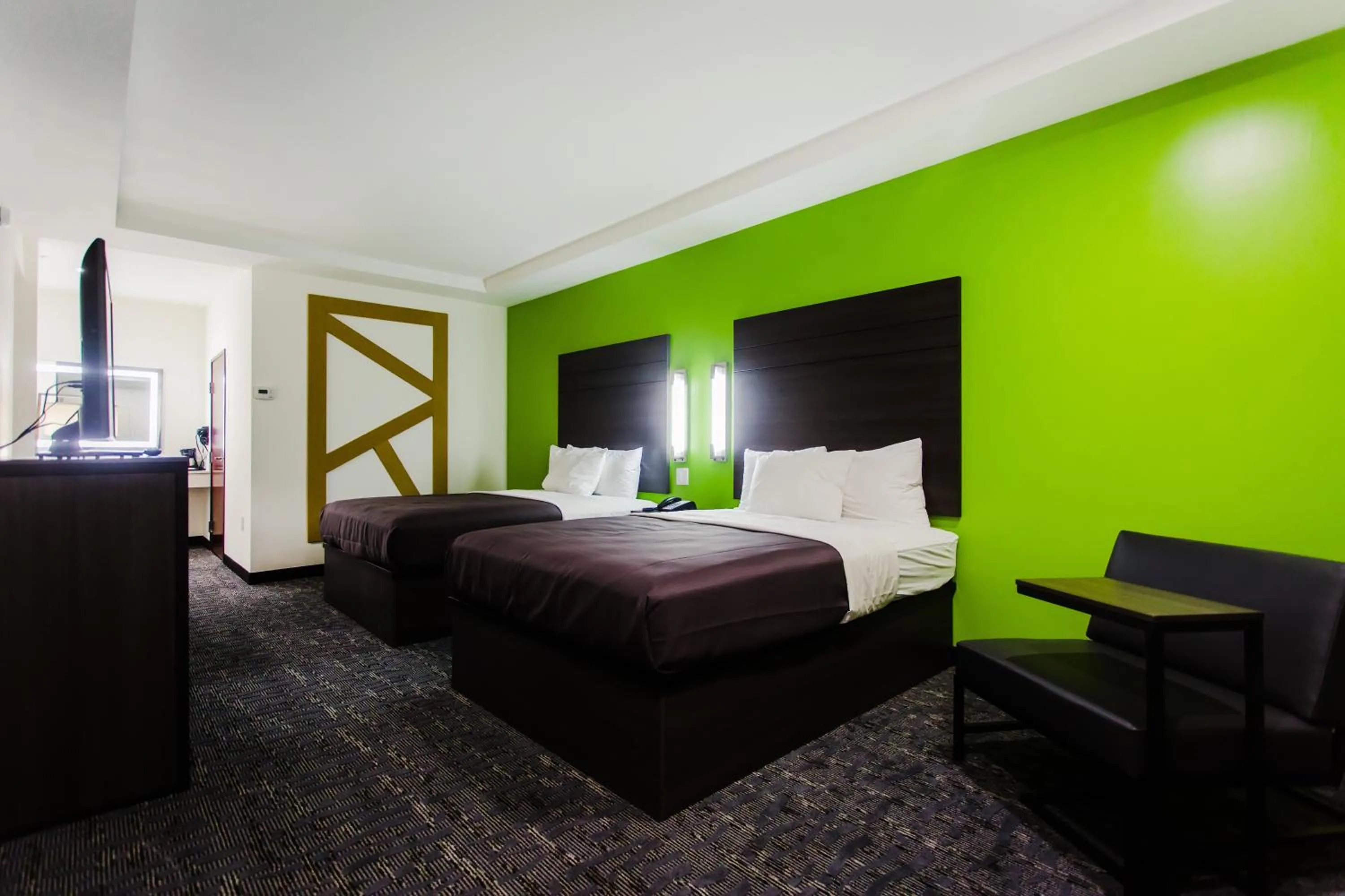 Bed in Palacio Royale Inn Boutique Katy