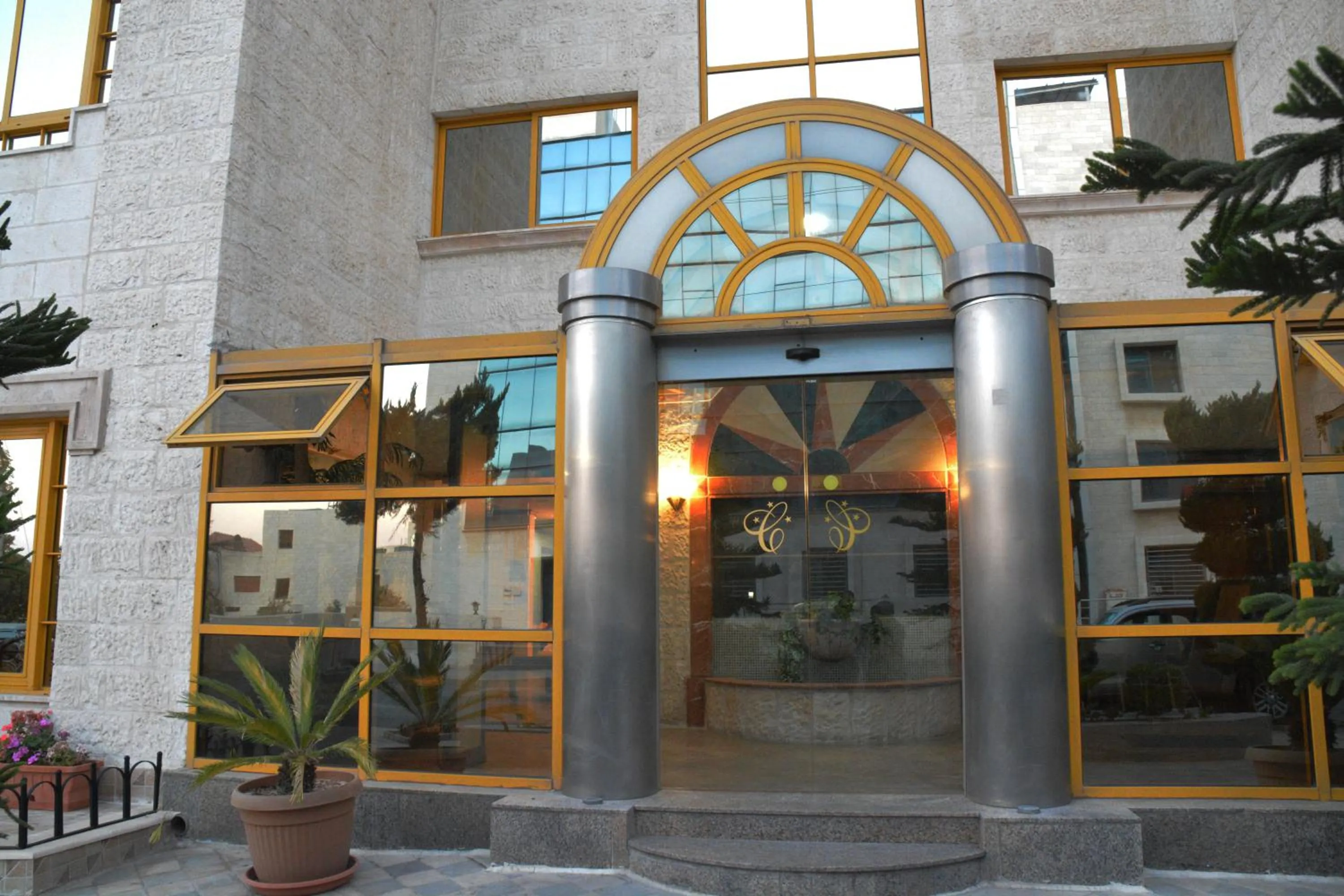 Facade/entrance in Capri Hotel Suites