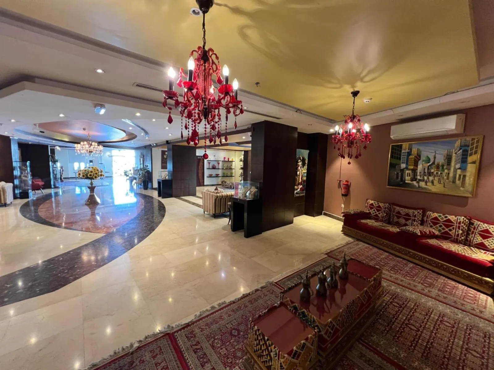 Lobby or reception in Musherib Hotel
