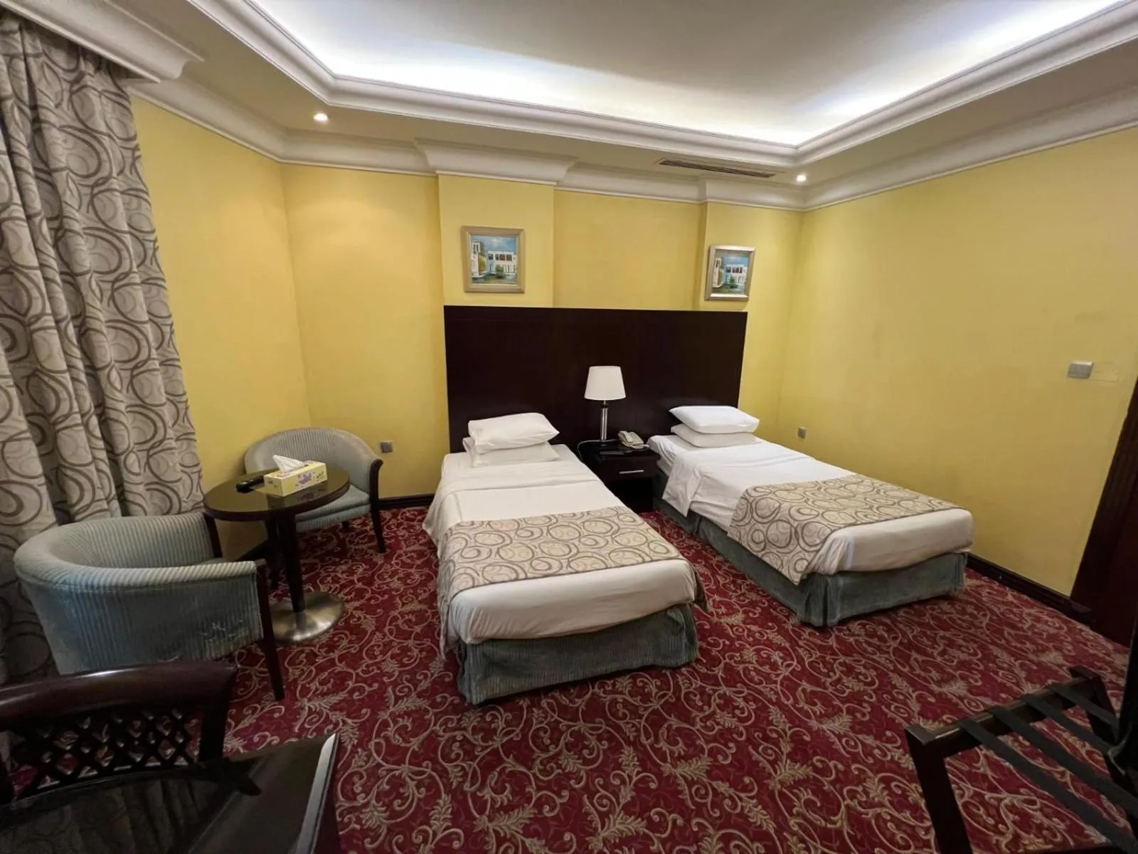 Bed in Musherib Hotel