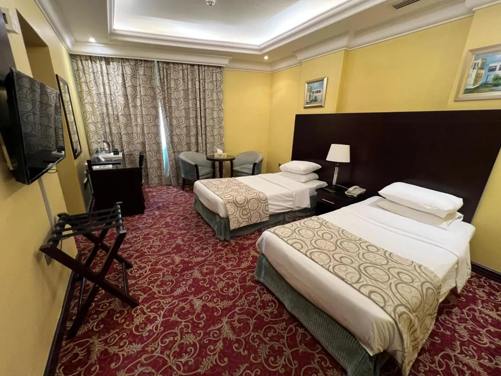 Bed in Musherib Hotel