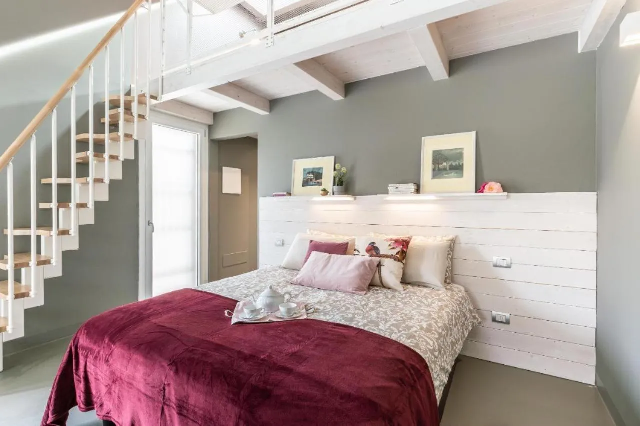 Bed in L'ALBEROCASA Eco Residence