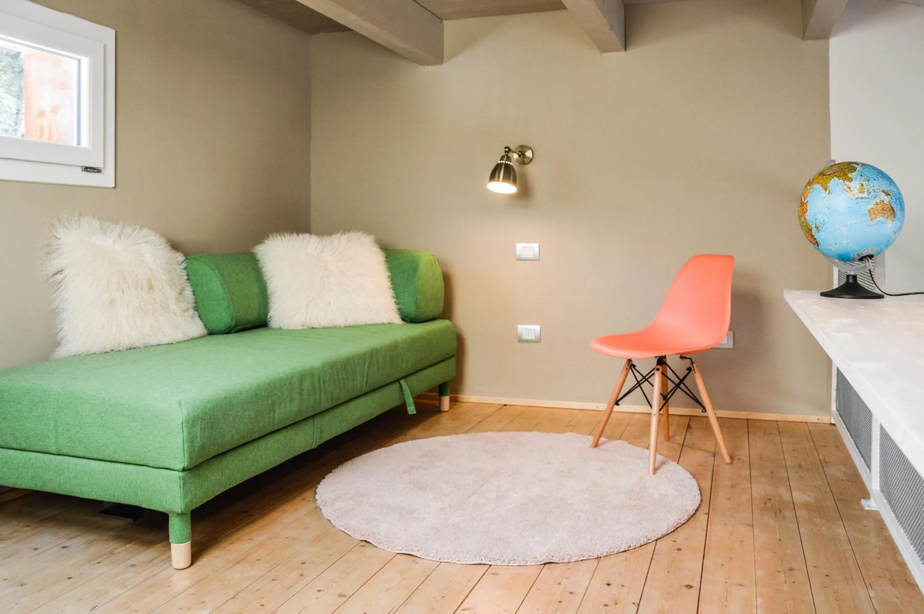 Bed in L'ALBEROCASA Eco Residence