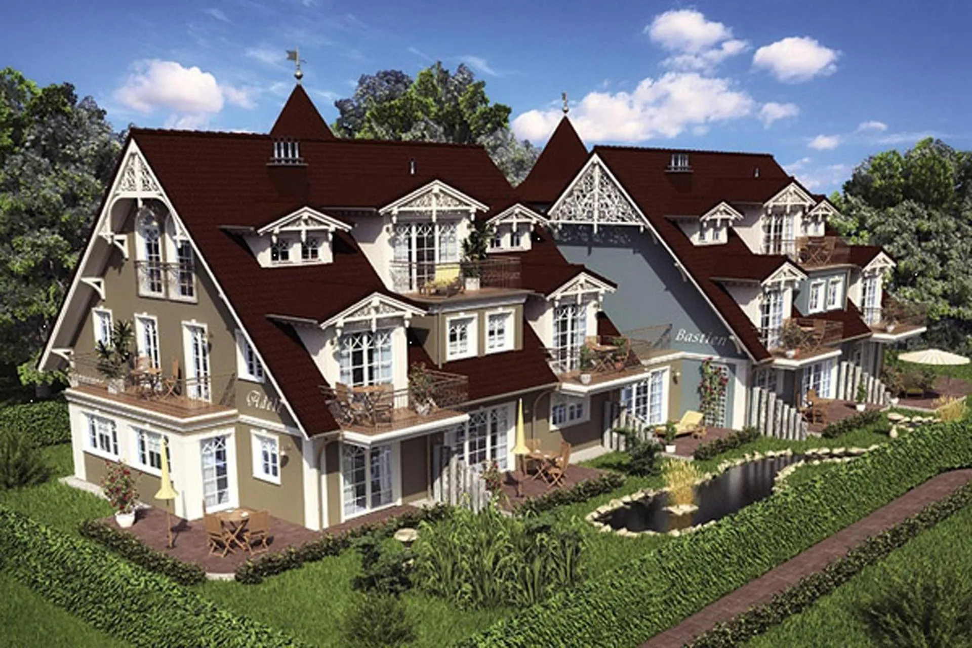 Les Belles, Haus Bastien, FW Noble, Whg 9