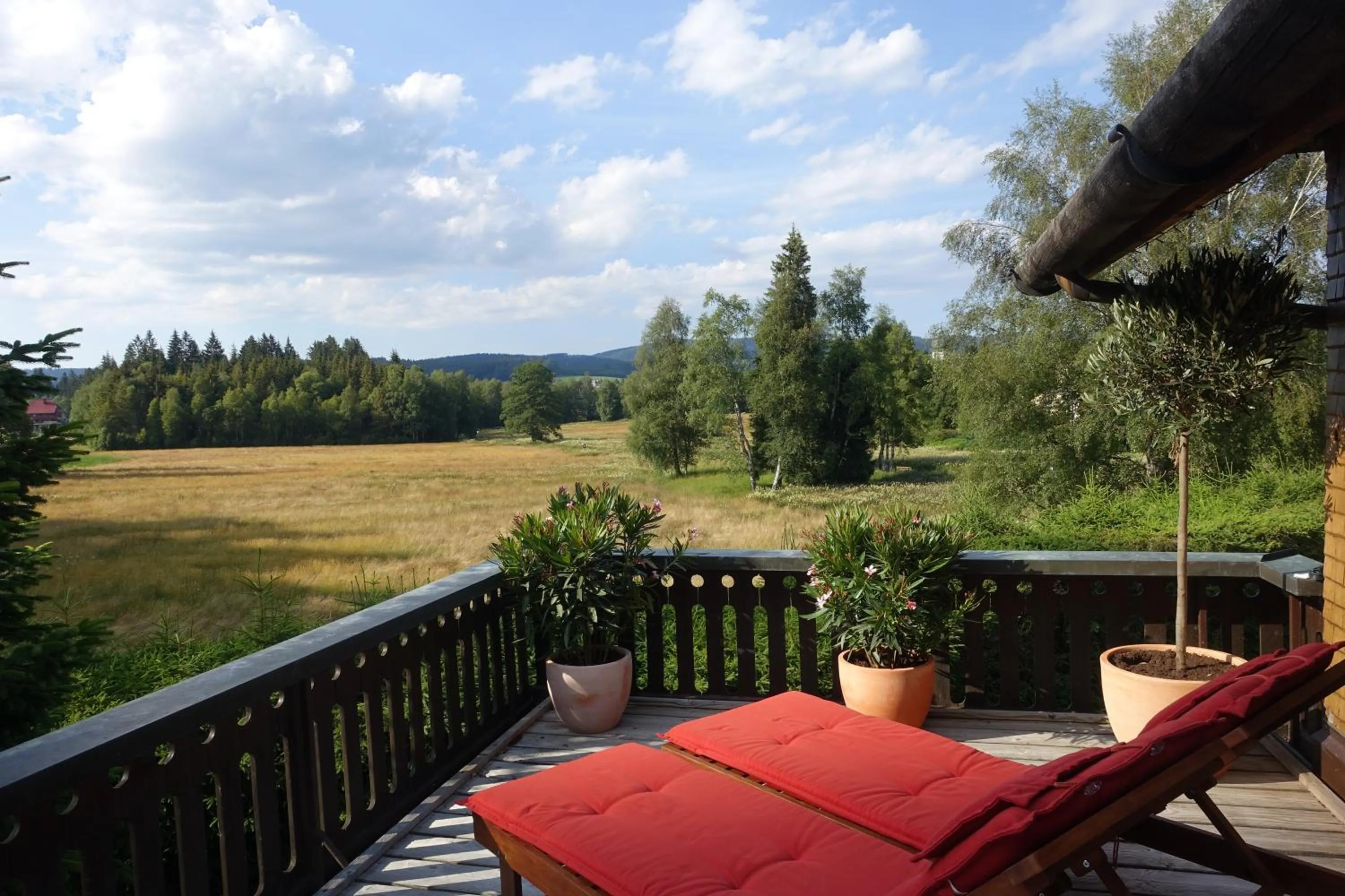 Balcony/Terrace in Hollhouse - Bed & Breakfast