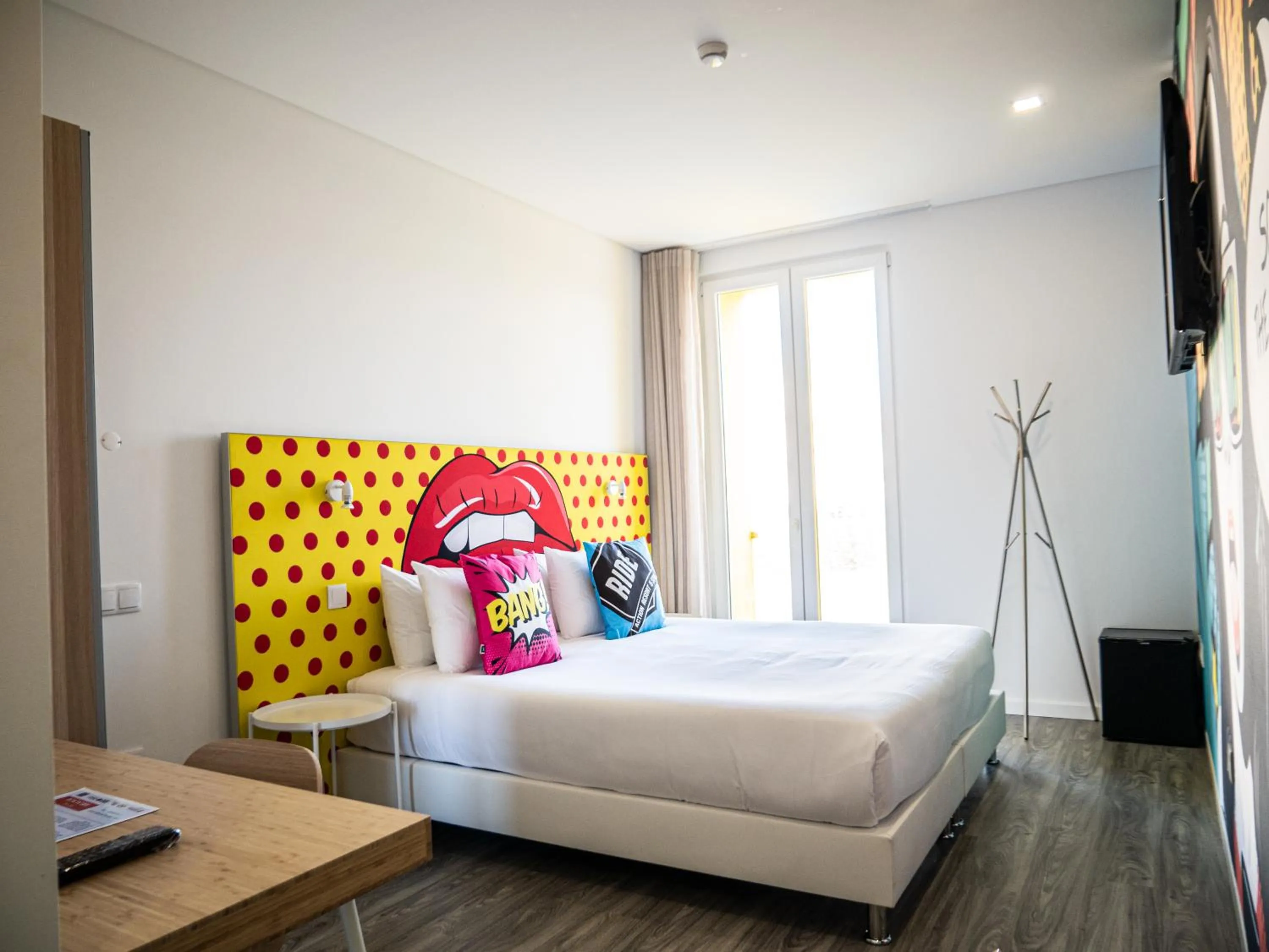 Photo of the whole room, Bed in RIDE Surf Resort & Spa Peniche