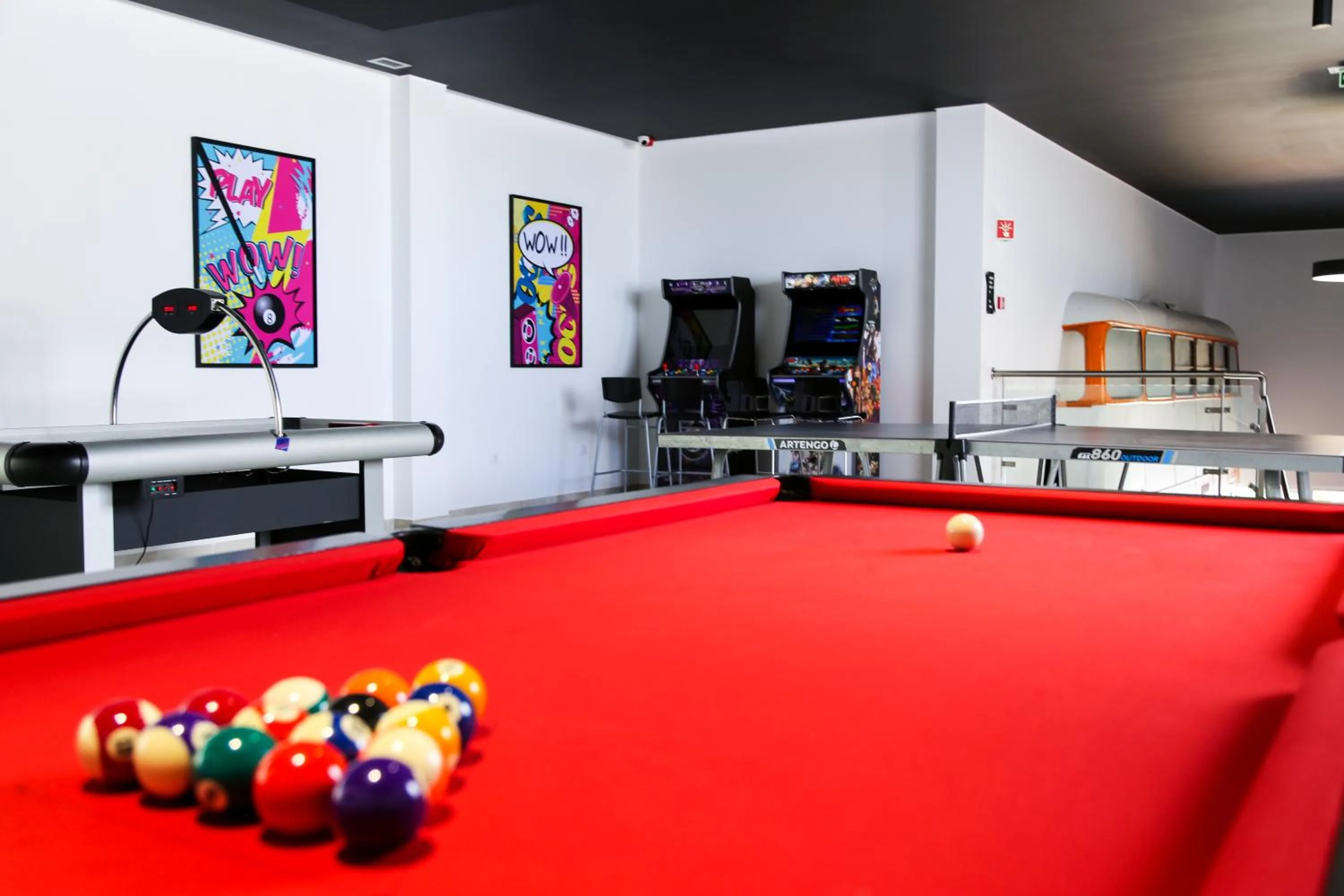 Billiard in RIDE Surf Resort & Spa Peniche