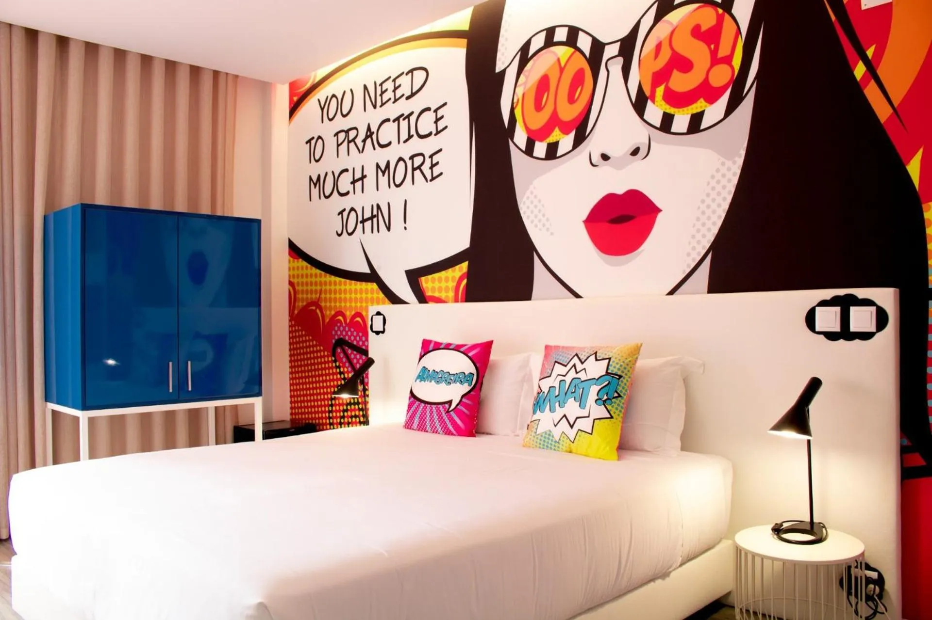 Bedroom, Bed in RIDE Surf Resort & Spa Peniche