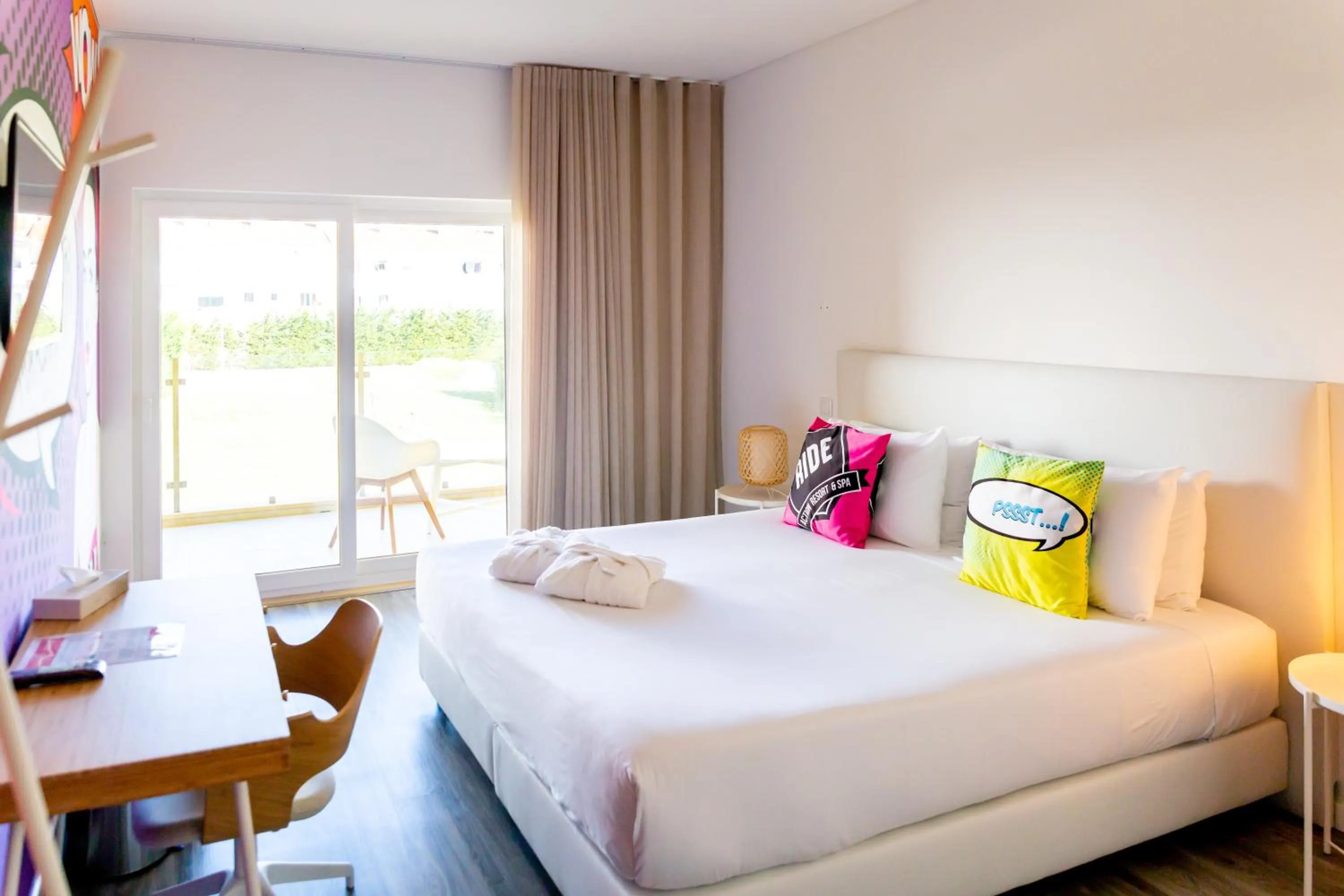 Photo of the whole room, Bed in RIDE Surf Resort & Spa Peniche