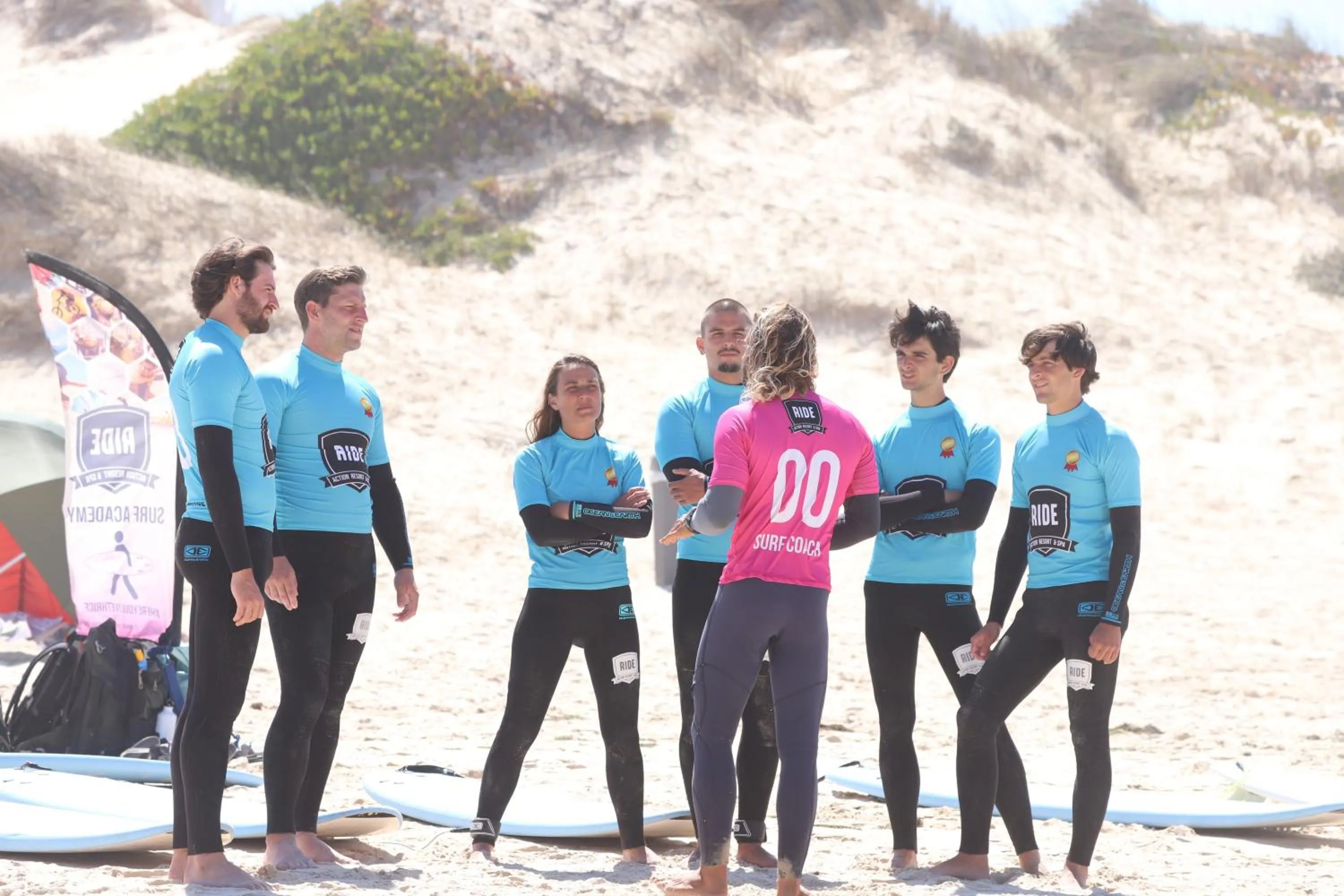 Beach in RIDE Surf Resort & Spa Peniche