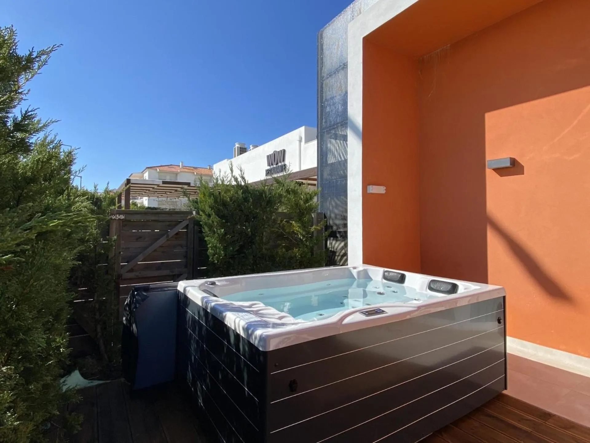 Hot Tub in RIDE Surf Resort & Spa Peniche