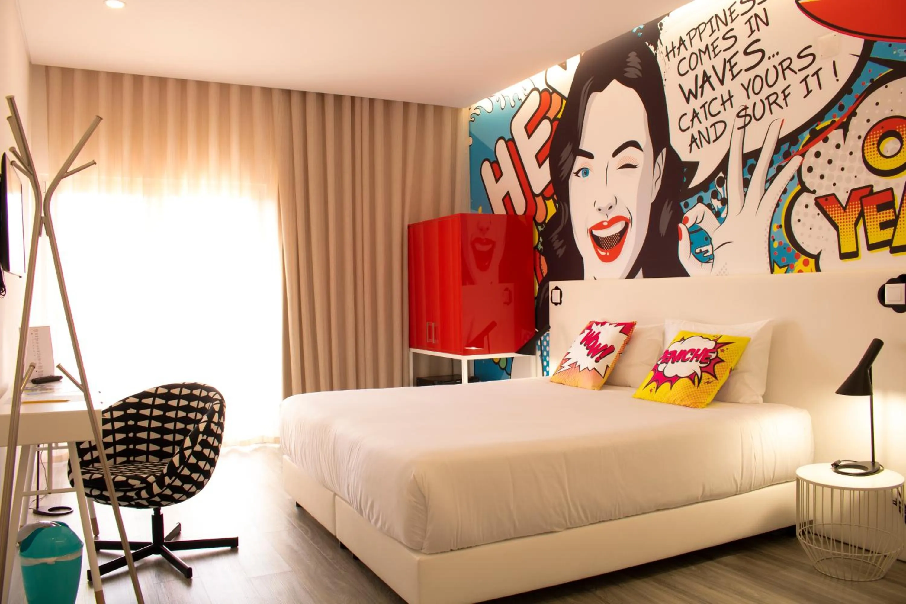 Photo of the whole room, Bed in RIDE Surf Resort & Spa Peniche