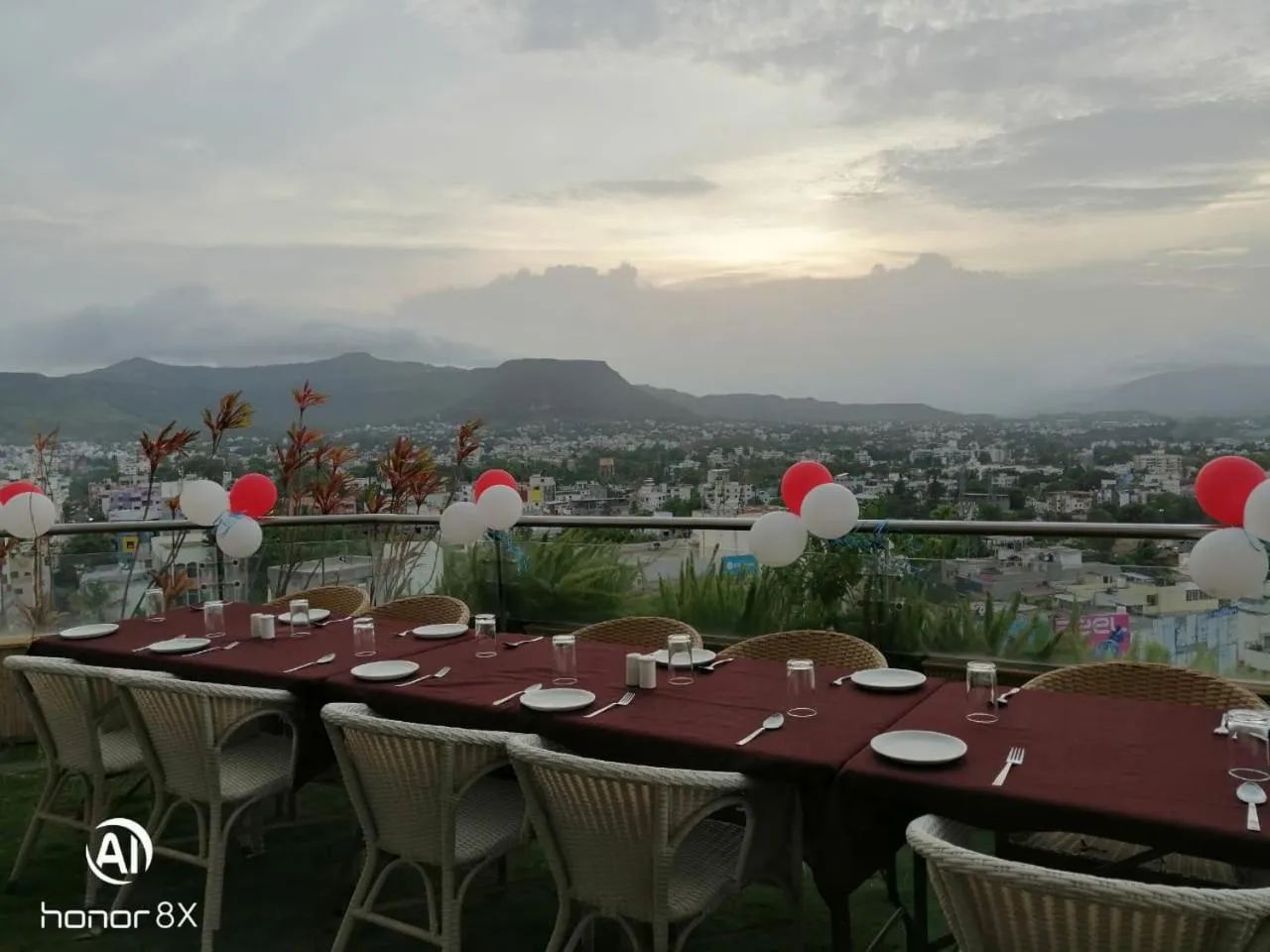 Balcony/Terrace in Hotel Maharaja Regency