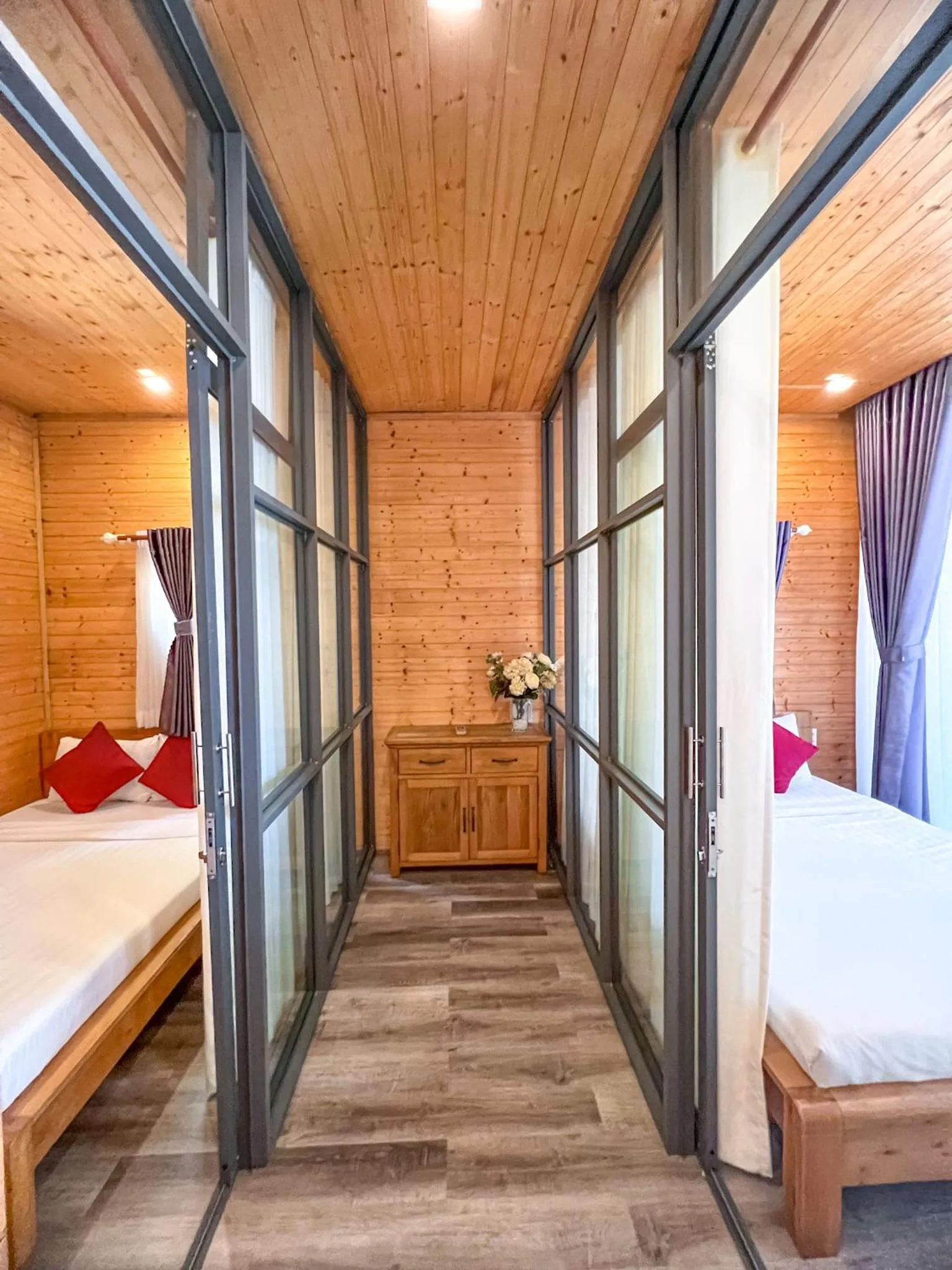 Bed in Long Hải Channel Beach Resort