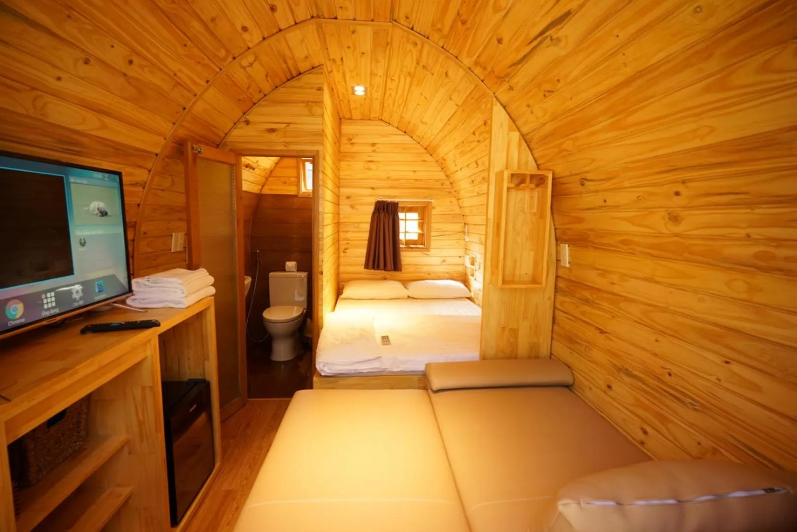 Bed in Long Hải Channel Beach Resort